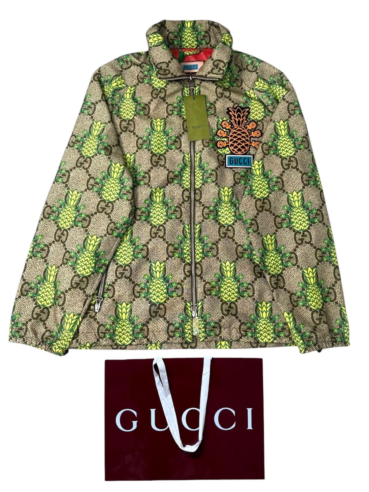 Gucci Gucci 54 Pineapple GG Monogram Jacket Size US L / EU 52-54 / 3 - 1 Thumbnail