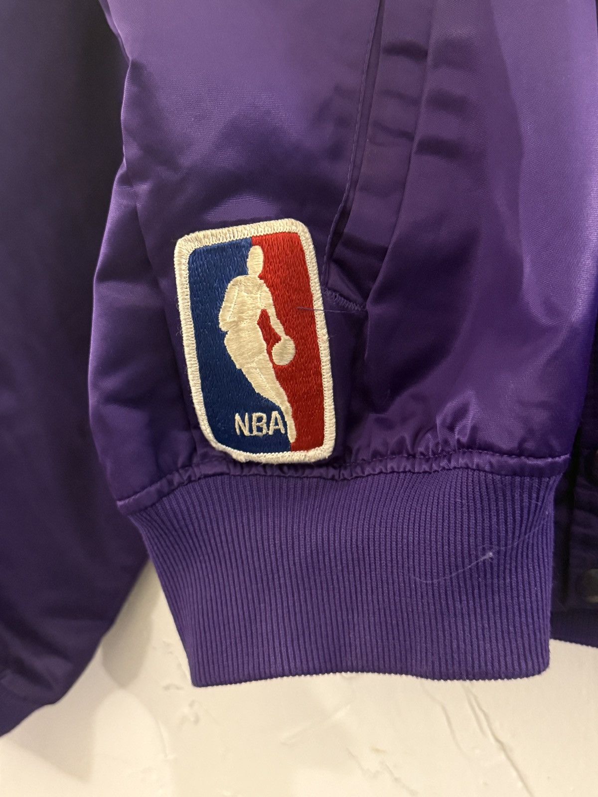 Starter LAKERS NBA AUTHENTIC SNAP TEAM JACKET Size US XL / EU 56 / 4 - 3 Thumbnail