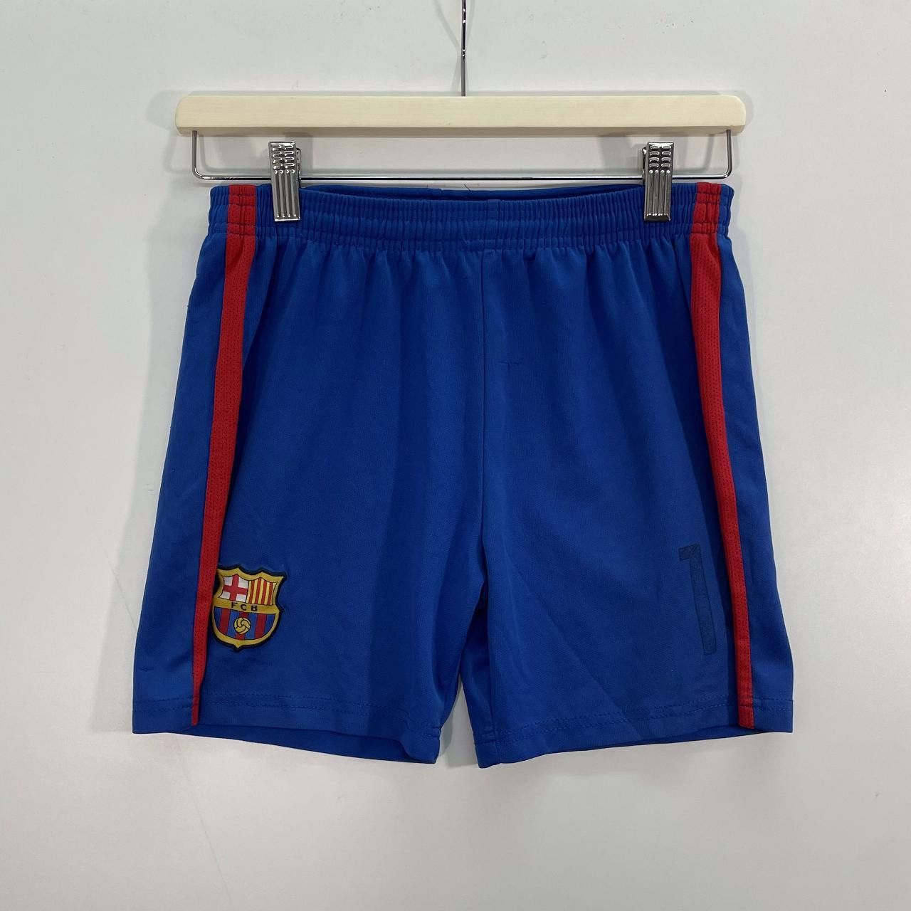 Nike Barcelona Soccer Shorts Size US 32 / EU 48 - 1 Thumbnail