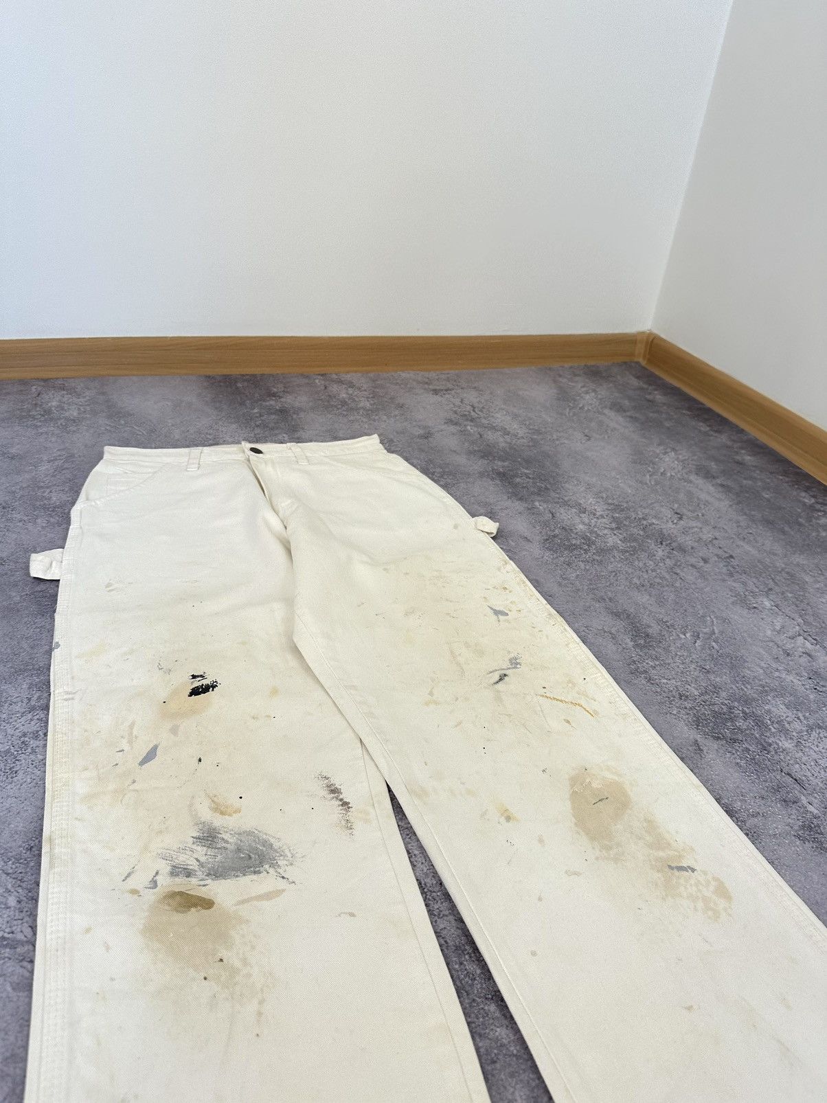 Dickies Vintage Dickies Cargo Carpenter Distressed Baggy Opium Pants Size US 30 / EU 46 - 8 Thumbnail