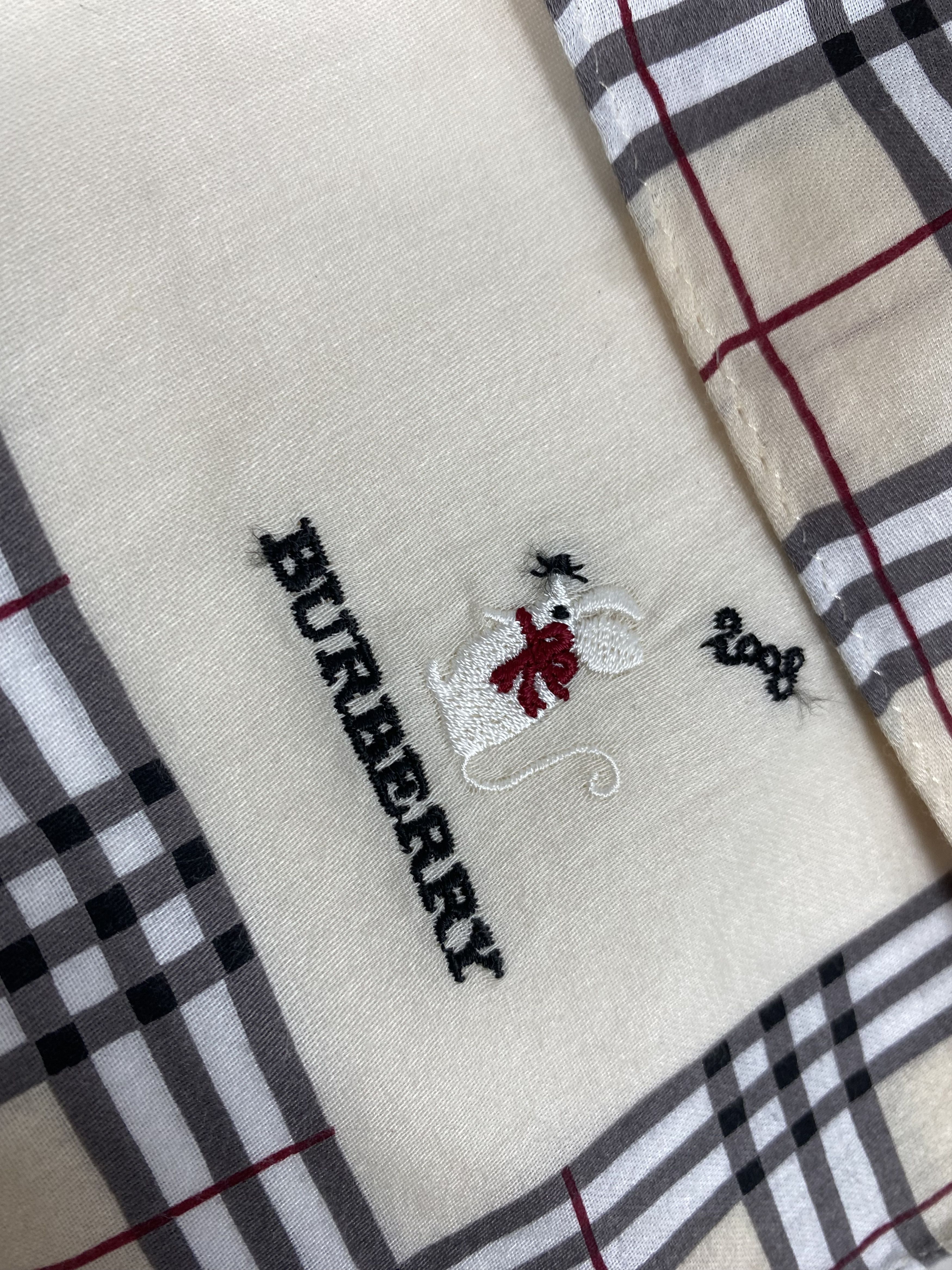 Burberry Vintage Burberry Handkerchief Neckerchief PH0199 Size ONE SIZE - 3 Thumbnail