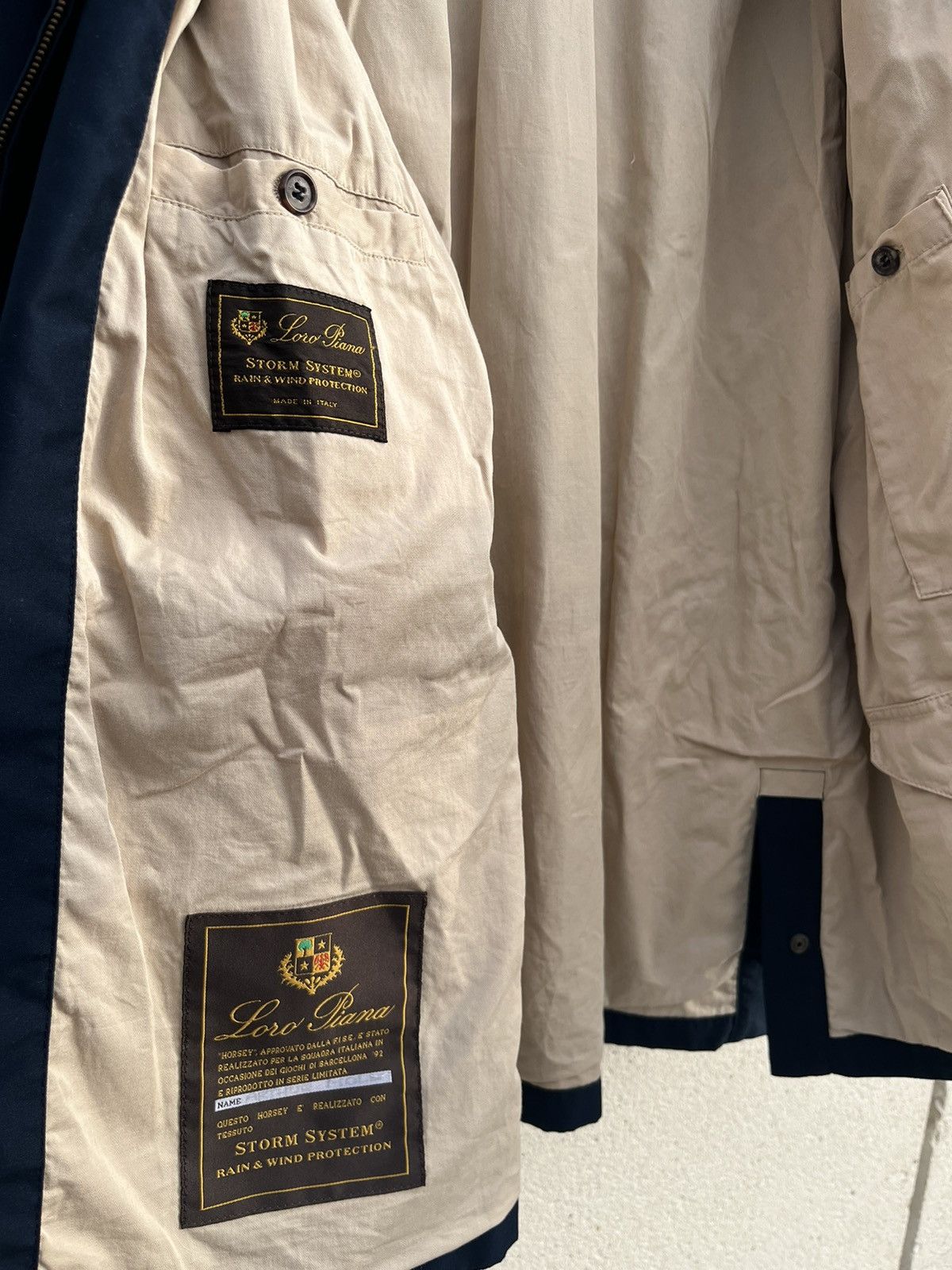 Loro Piana Loro Piana Storn System Rain & Wind Protection Coat Jacket Size US XL / EU 56 / 4 - 5 Thumbnail