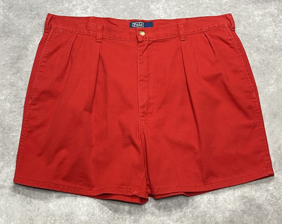 Polo Ralph Lauren 80’s Vintage Polo Ralph Lauren Chino Shorts Size US 36 / EU 52 - 1 Thumbnail