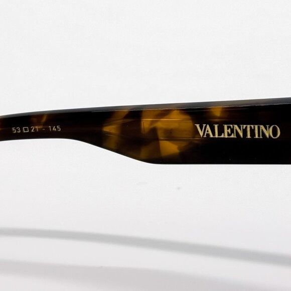 Valentino NEW VALENTINO XXII VLS-106B-53 HAVANA UNISEX SUNGLASSES Size ONE SIZE - 9 Thumbnail