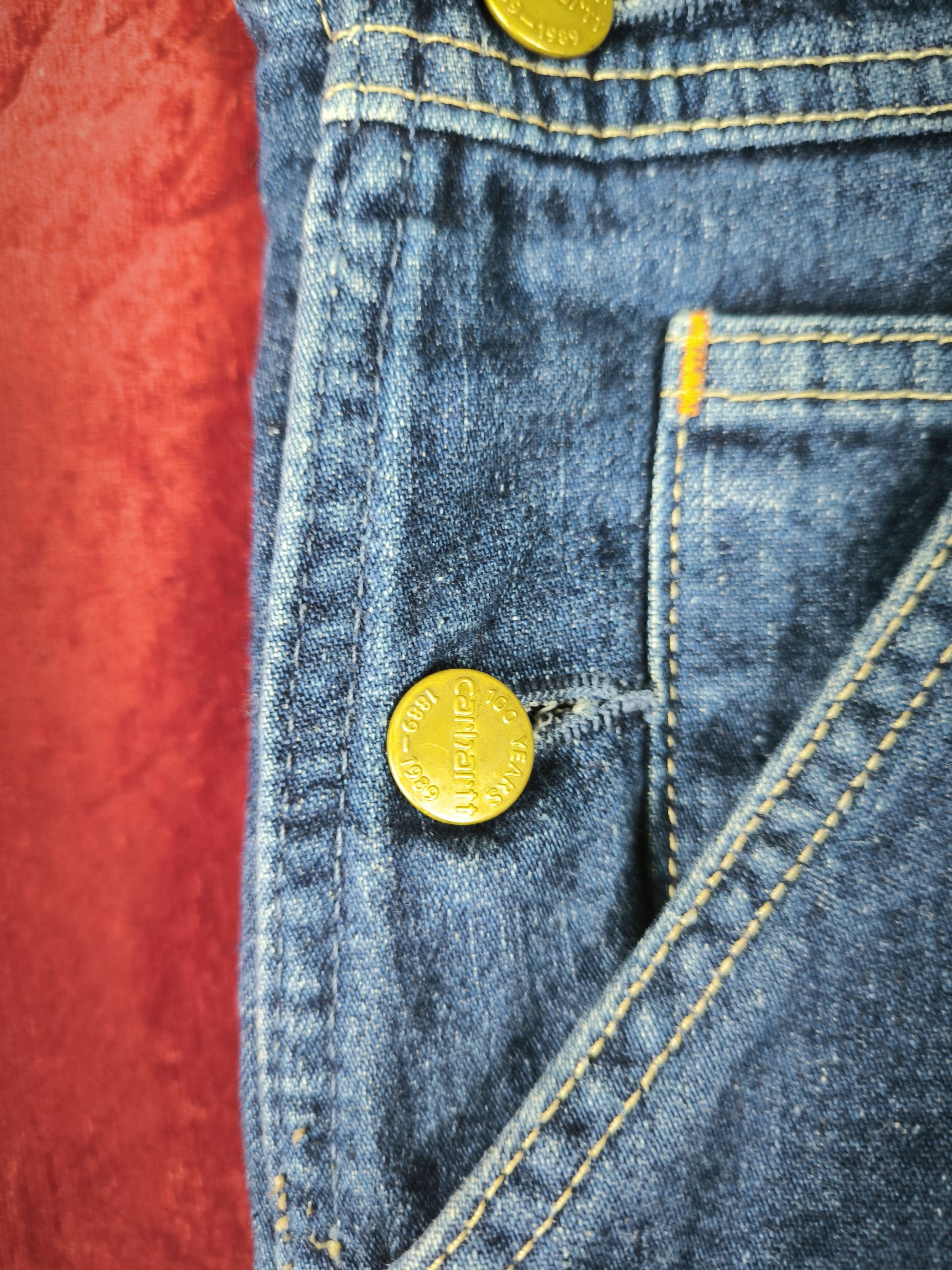 Carhartt 80s Denim Workwear 100th Years Size US 38 / EU 54 - 5 Thumbnail