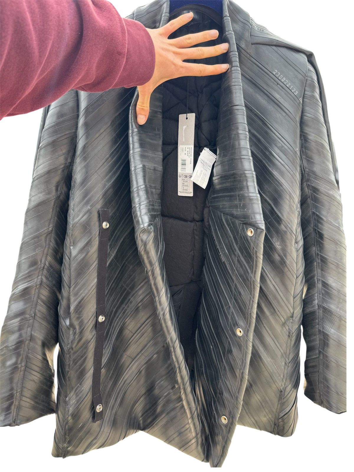 Rick Owens Rick Owens 1/1 25k Truck Rubber Jacket Porterville fw24 Size S / US 4 / IT 40 - 10 Thumbnail