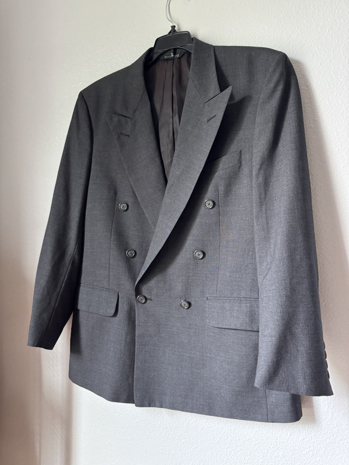 Burberry × Vintage Burberry Blazer Size 38L - 4 Thumbnail