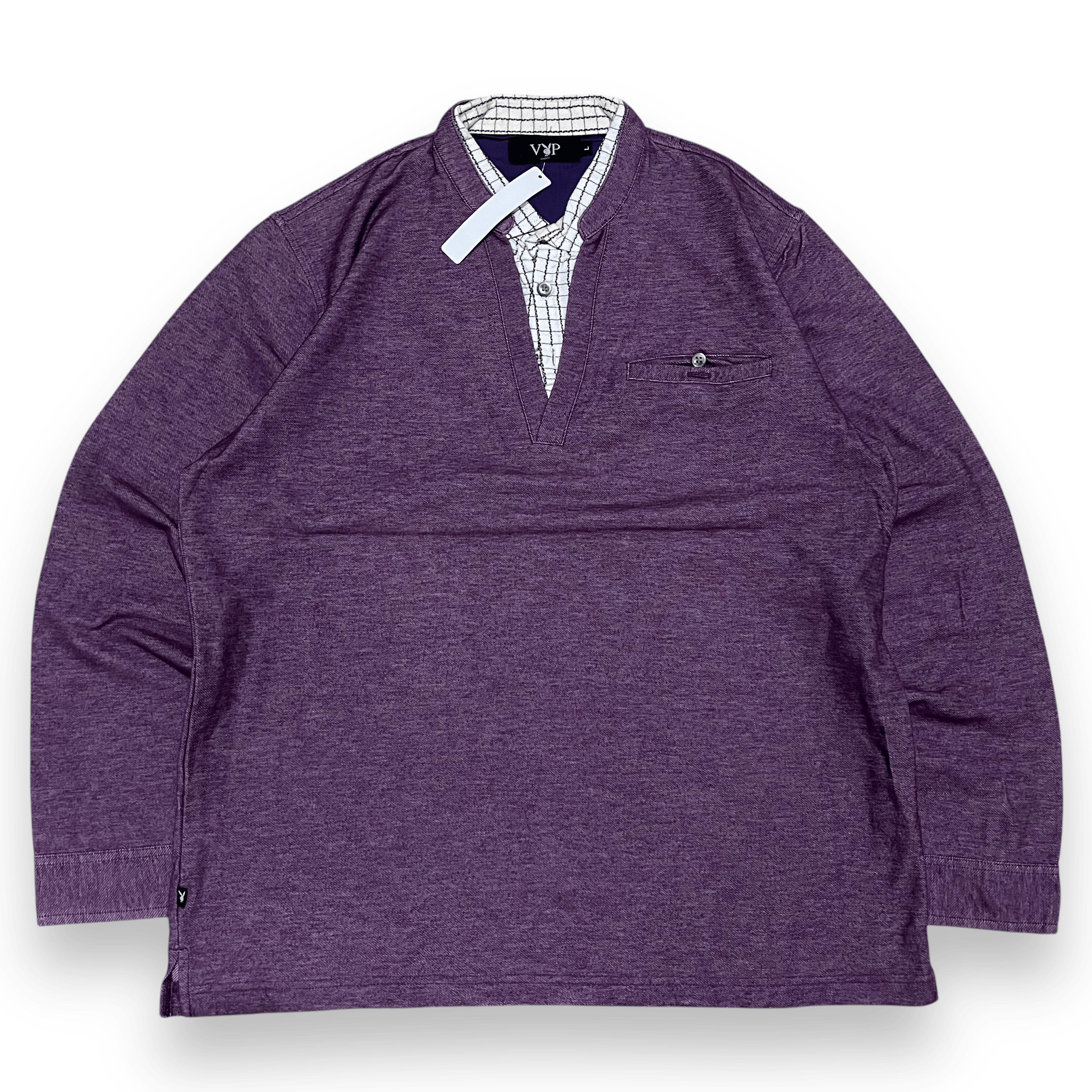 Japanese Brand × Le Grande Bleu (L.G.B.) × Playboy Playboy vip long sleeve purple Size US L / EU 52-54 / 3 - 1 Thumbnail