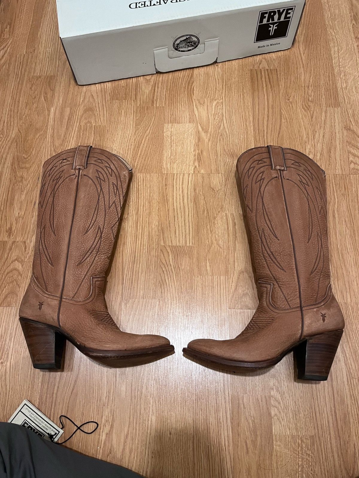 Frye FRYE Cowboy Boots Size US 7.5 / IT 37.5 - 3 Thumbnail