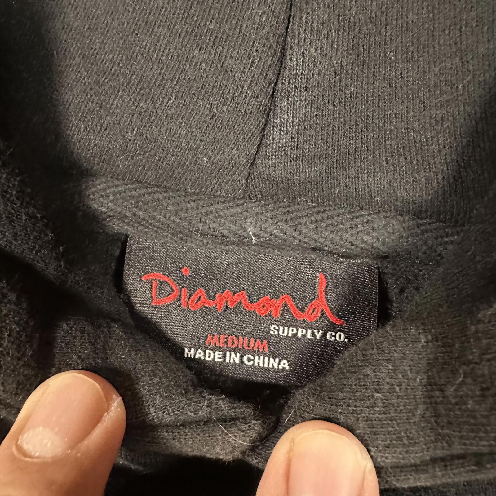 Diamond Supply Co. Diamond Supply Co. Mens Sweatshirt Hoodie Black Camouflage Size US M / EU 48-50 / 2 - 5 Thumbnail