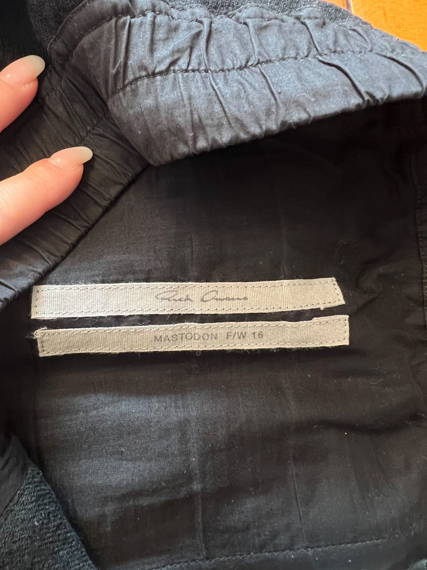 Rick Owens Rick Owens Wool Drawstring Cropped Pants Size US 40 / EU 56 - 5 Thumbnail