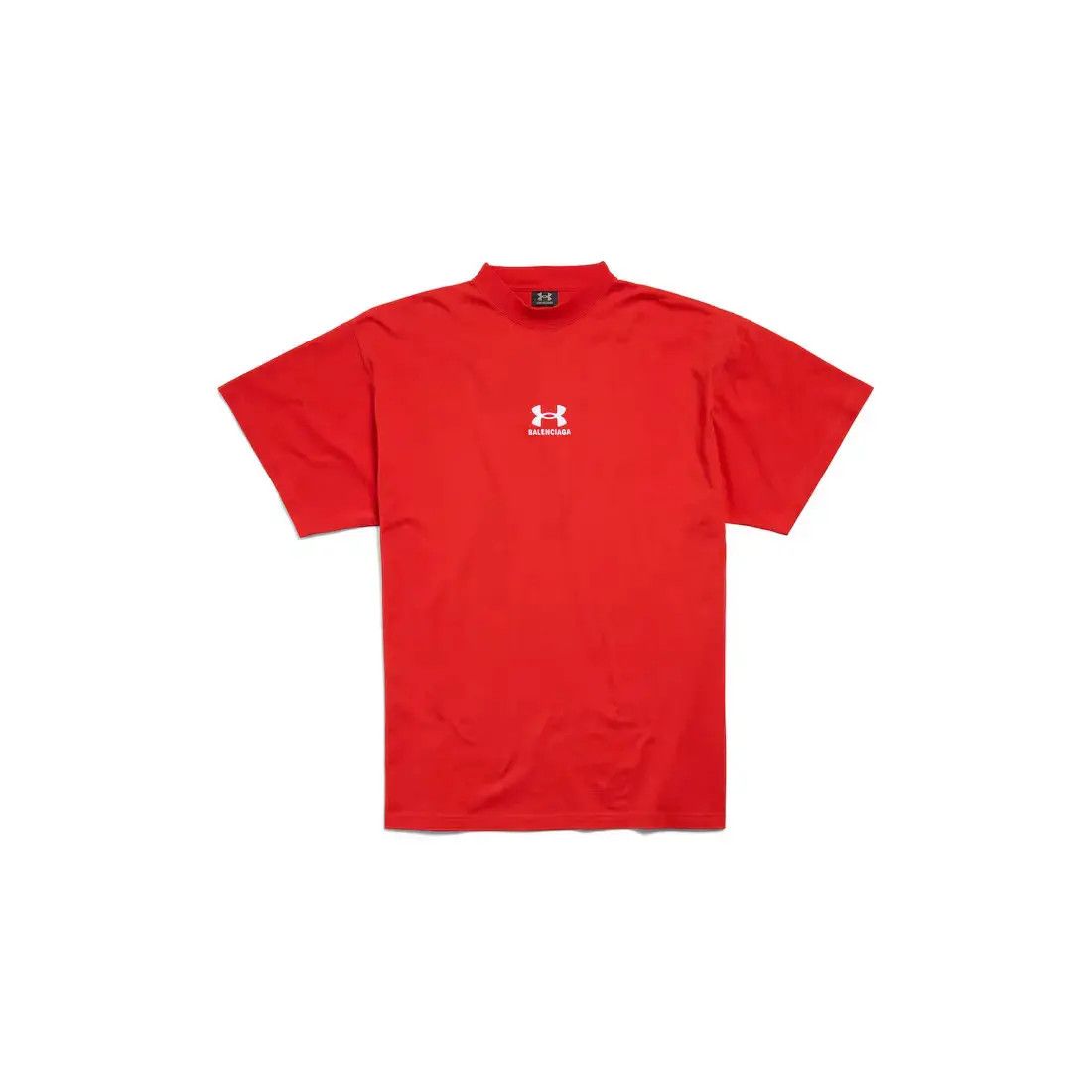Balenciaga × Under Armour o1w1db10925 Under Armour® T- Shirt Oversized in Red Size US XS / EU 42 / 0 - 5 Thumbnail
