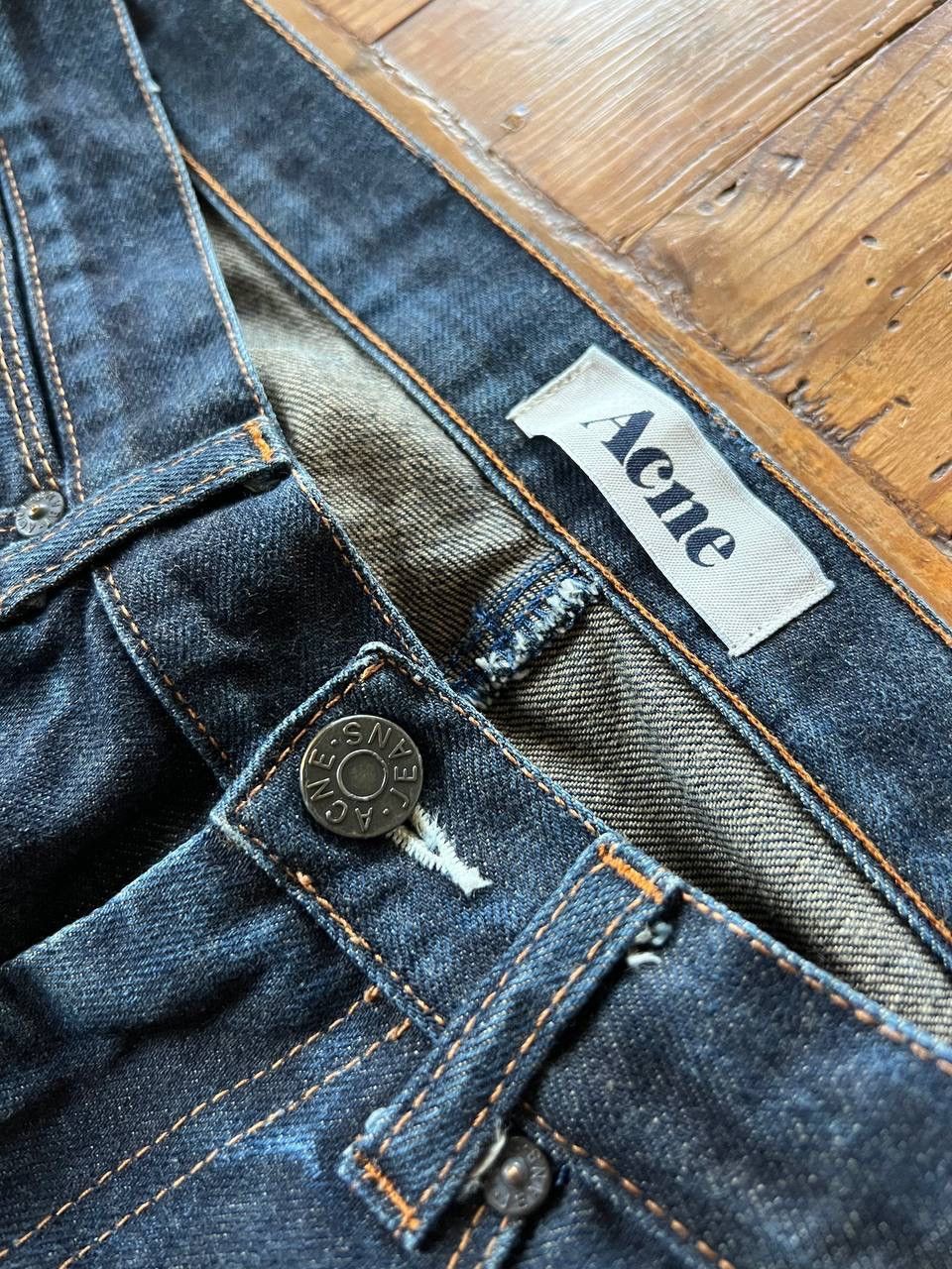 Acne Studios Acne Jeans Max Raw denim 31/34 Size US 31 - 3 Thumbnail