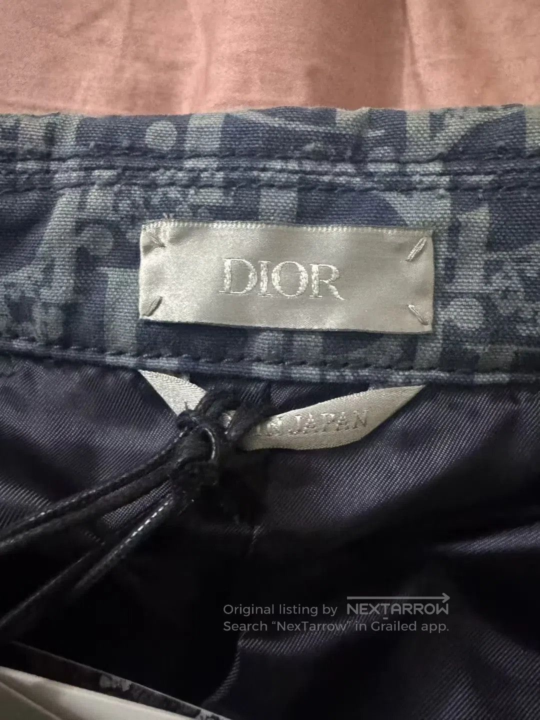 Dior Dior All-Over Kapok Flower Print Denim Jacket| Size XXL / US 16-18 / IT 52-54 - 3 Thumbnail