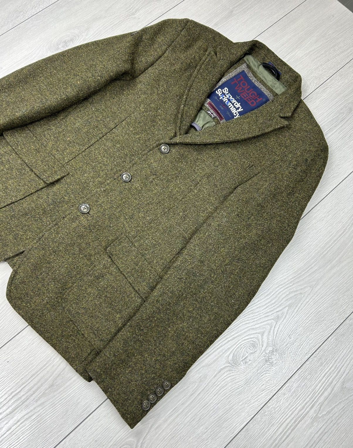 Japanese Brand × Superdry SuperDry x Tough Tweed Blazer size S - M Size 48R - 2 Thumbnail
