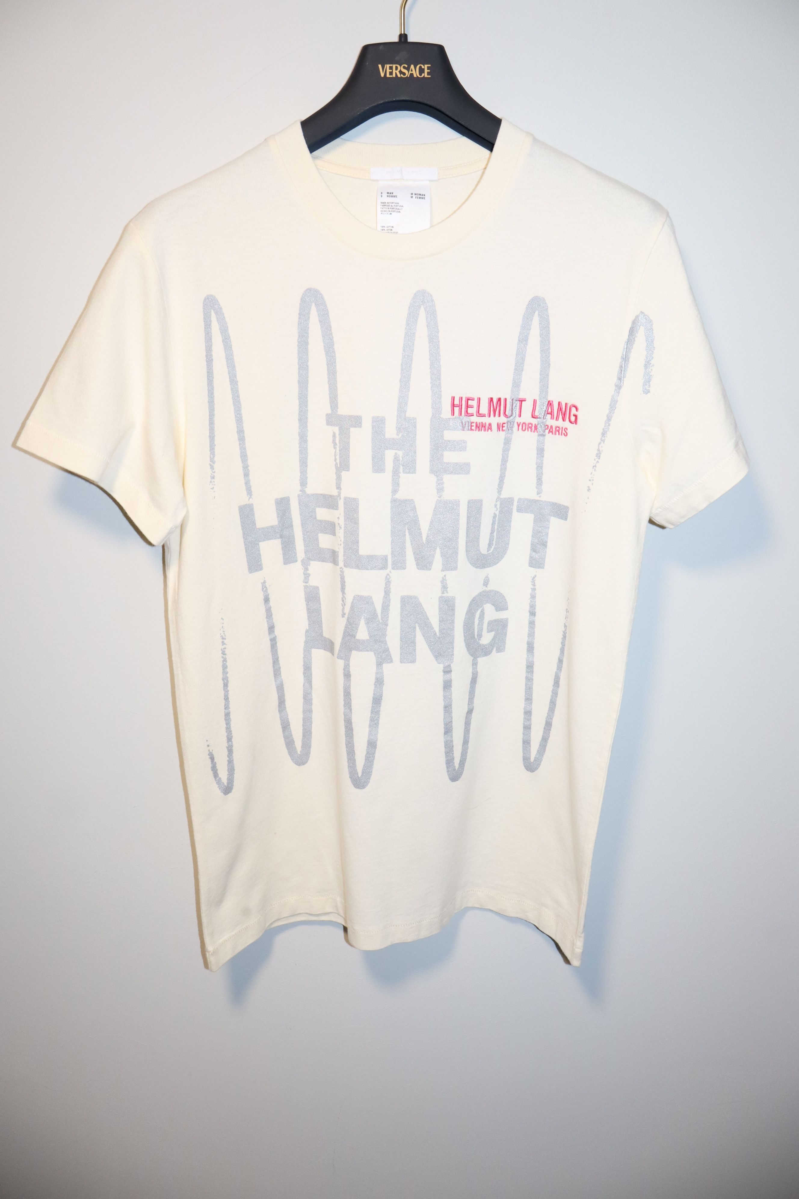 Helmut Lang Helmut lang logo t-shirt Size US S / EU 44-46 / 1 - 1 Thumbnail