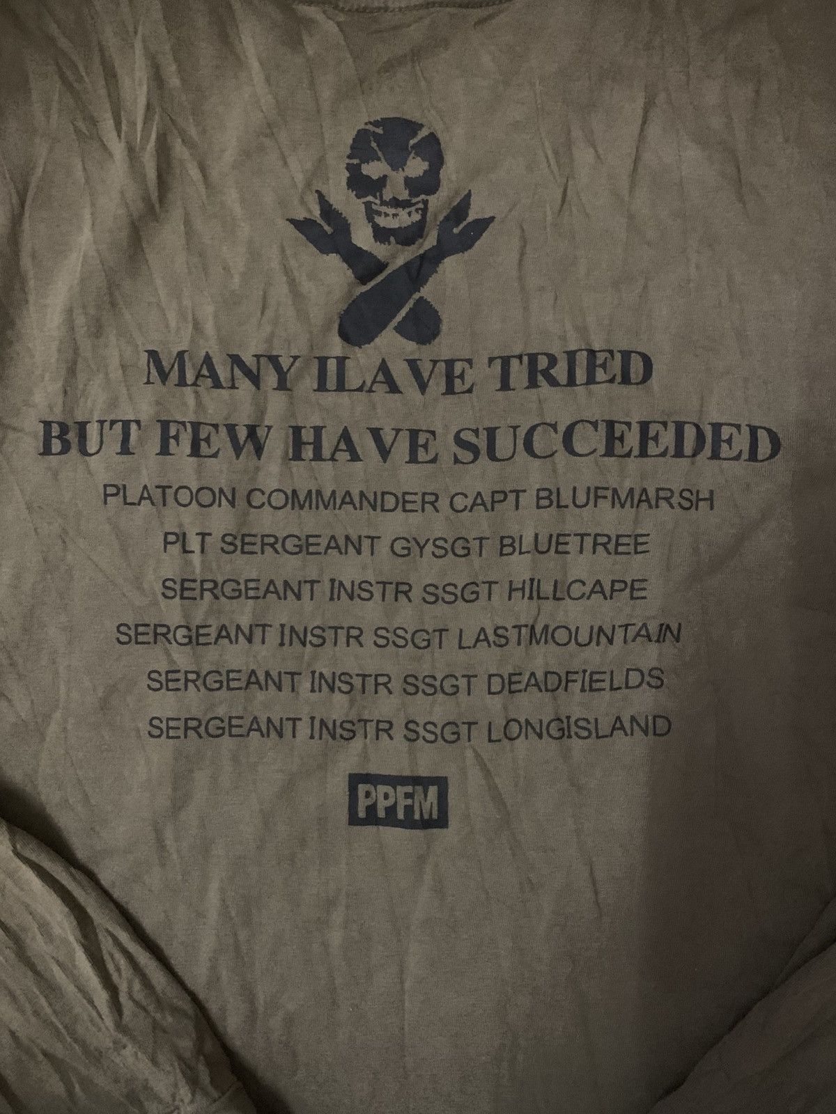 PPFM PPFM YMRA Long Sleeve Tee Size US L / EU 52-54 / 3 - 8 Thumbnail