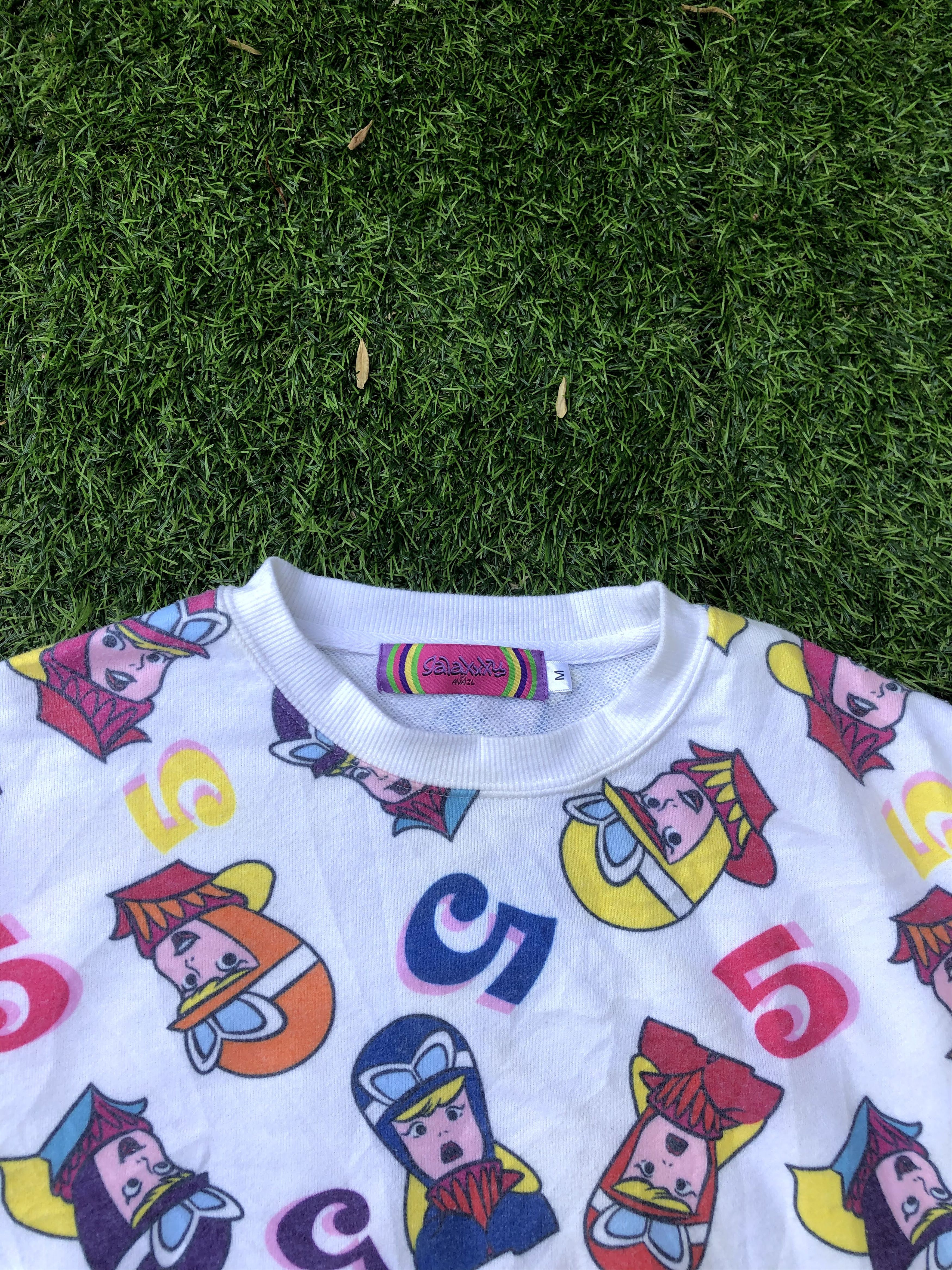 Cartoon Network Vintage Galaxxy Cartoon Sweatshirt (S168) Size US M / EU 48-50 / 2 - 2 Thumbnail
