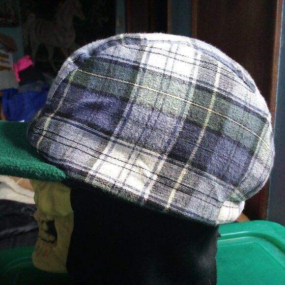 Other Vintage Croakies Jackson Hole Plaid Fleece Hat Cap Winter Size ONE SIZE - 3 Thumbnail