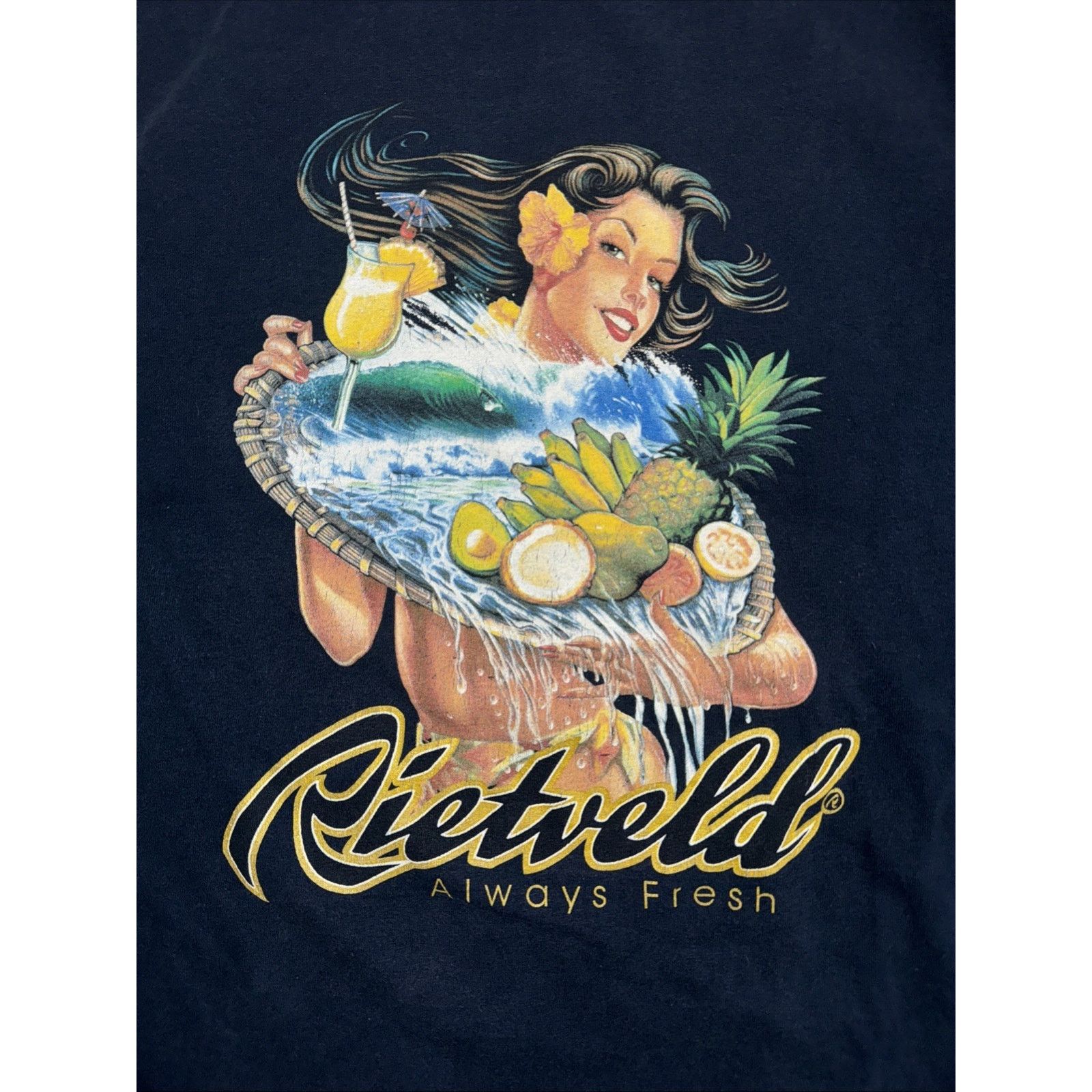Vintage Rietveld Long Sleeve Hula Girl Hawaiian T-Shirt L USA Surf Size US L / EU 52-54 / 3 - 2 Thumbnail
