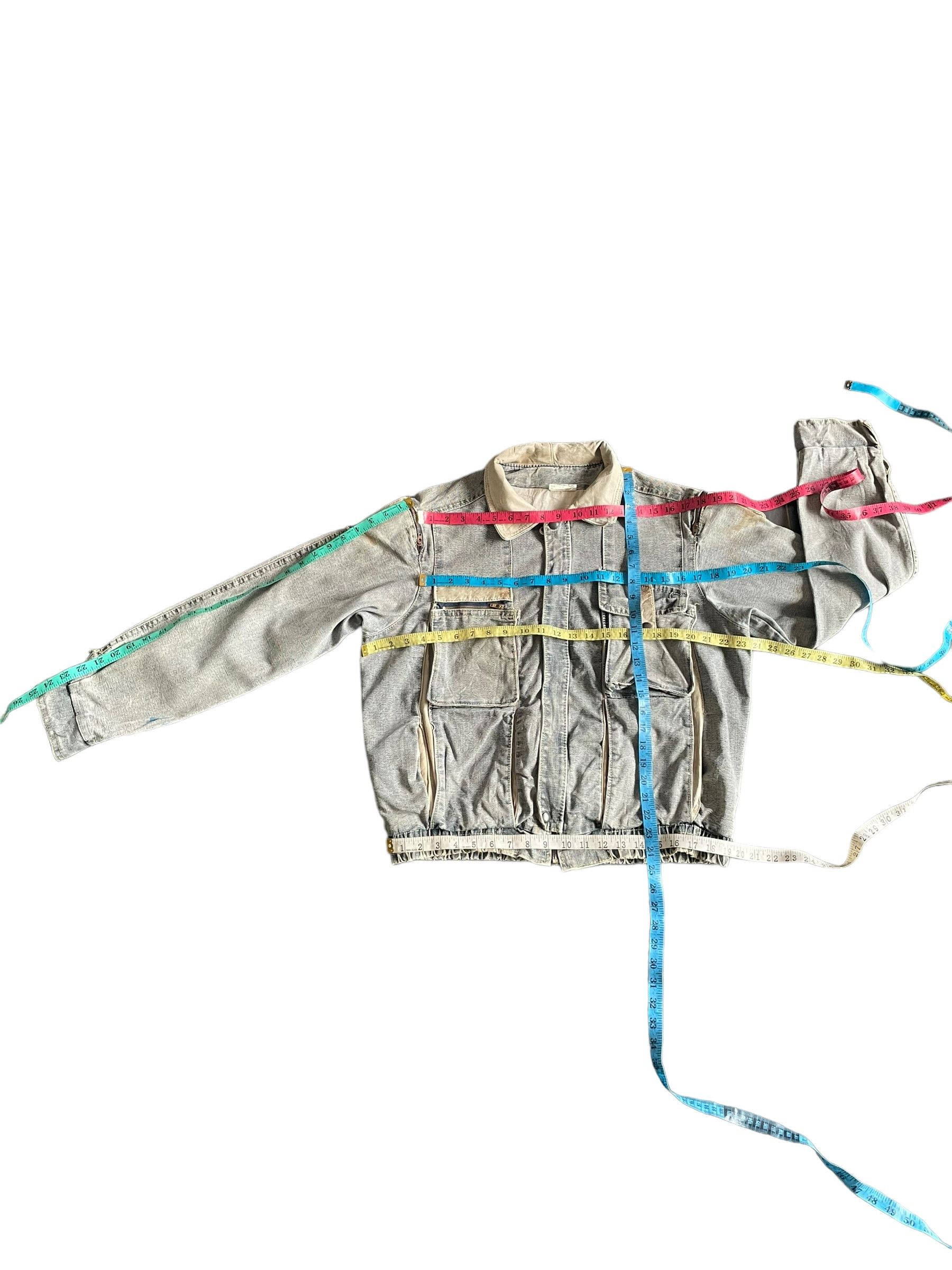 Jeffrey Campbell Vintage Jeffrey Alan Denim Jacket Size US L / EU 52-54 / 3 - 6 Thumbnail