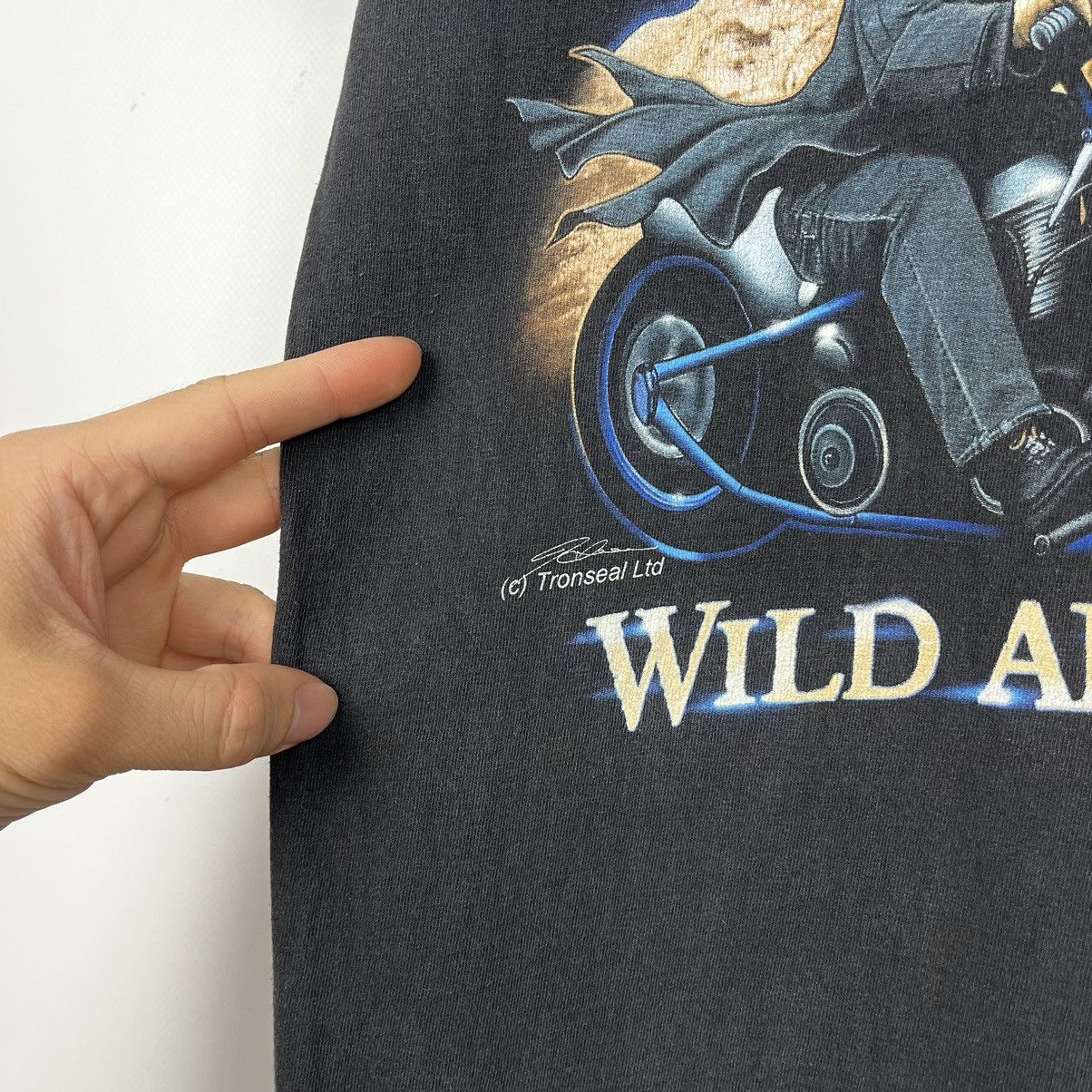Harley Davidson Vintage Harley Davidson “Wild and Free” biker tee 90’s Size US XL / EU 56 / 4 - 13 Thumbnail