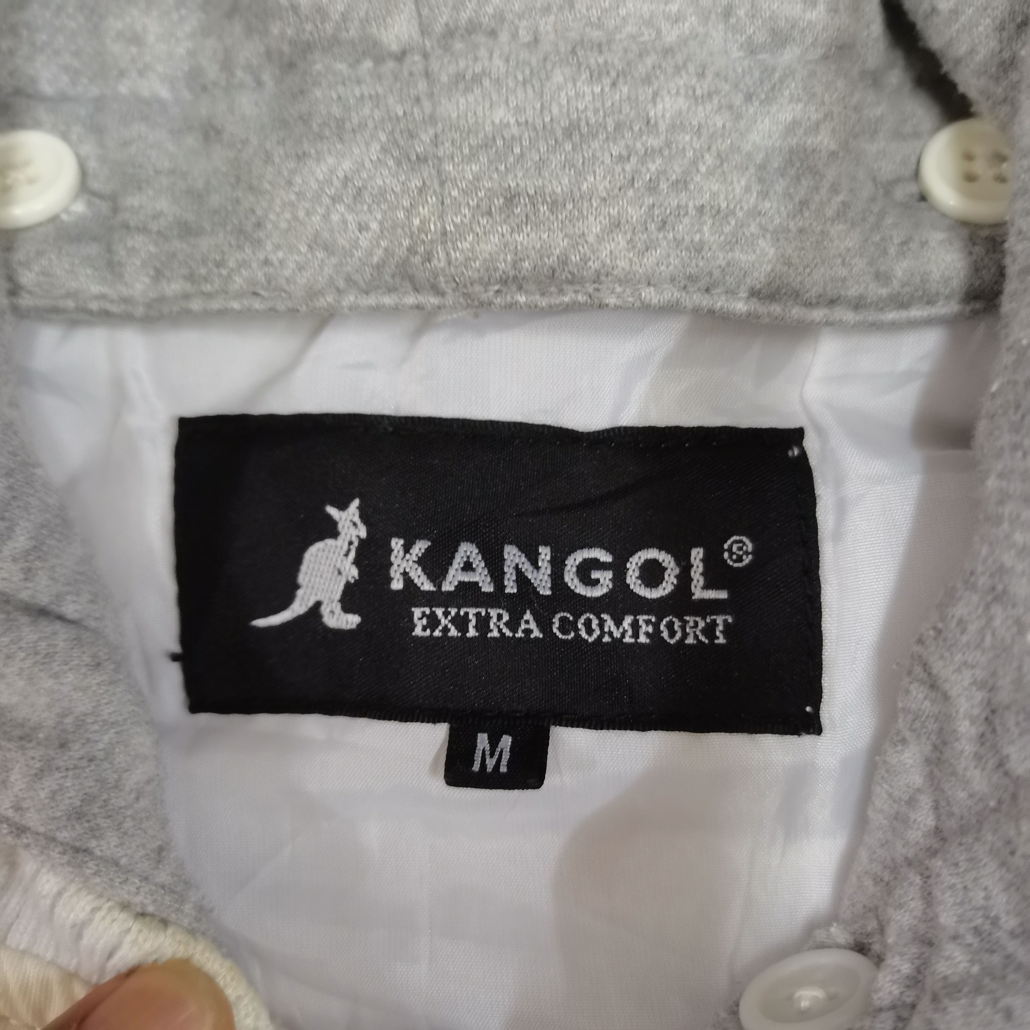 Japanese Brand × Kangol KANGOL Removable Hoodie Bomber Jacket Size US M / EU 48-50 / 2 - 15 Thumbnail