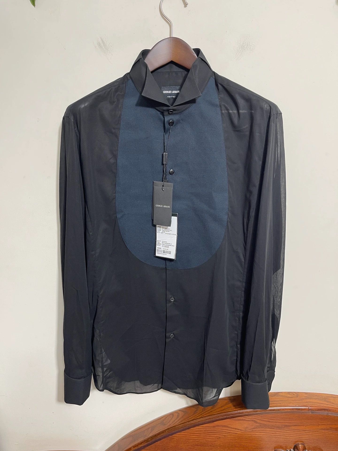 Giorgio Armani Giorgio Armani Slim Fit Formal Shirt 42 (Italian) Size US L / EU 52-54 / 3 - 1 Thumbnail