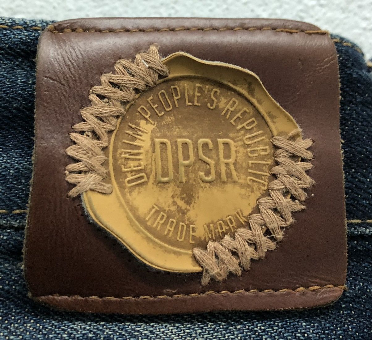 Vintage Vintage Denim People's Republic By DPSR Denim Pants Size US 31 - 8 Thumbnail