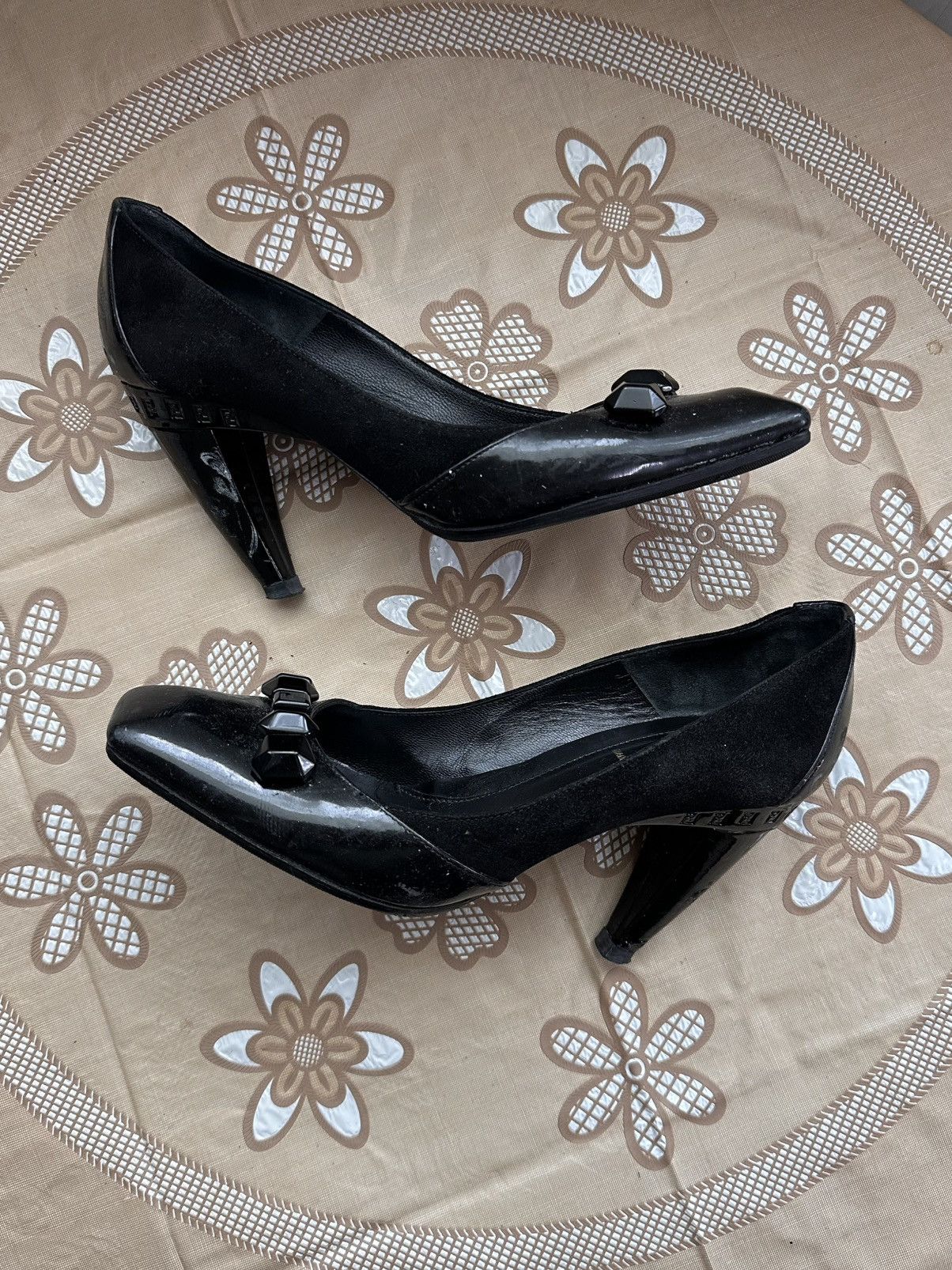 Fendi Fendi FF Logo Patent High Heels Size US 6.5 / IT 36.5 - 6 Thumbnail