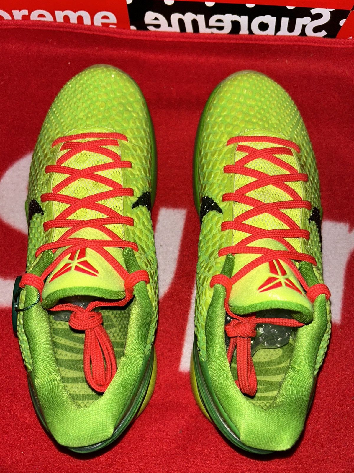 Nike Nike Kobe 6 Protro Grinch 2020 CW2190-300 size 9 VNDS Size US 9 / EU 42 - 4 Thumbnail