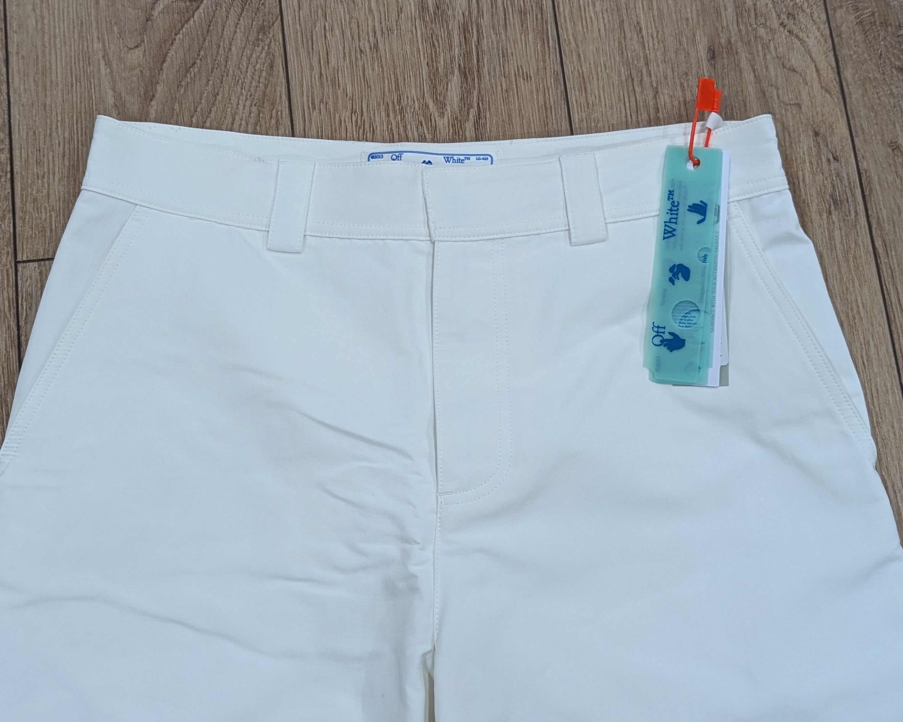 Off-White OFF-WHITE Solid Layer Carpenter Pants White Large Size US 34 / EU 50 - 3 Thumbnail