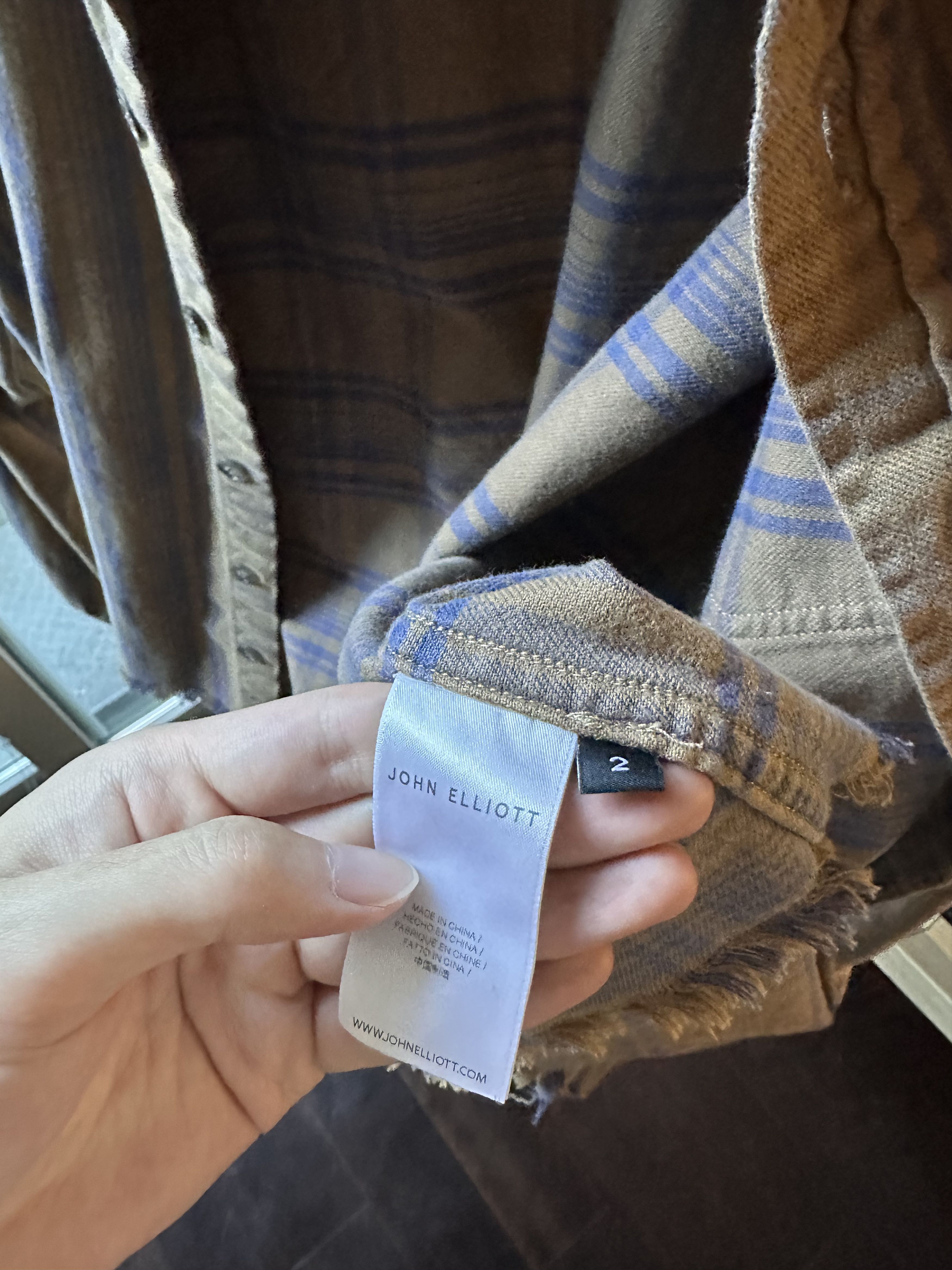 John Elliott Hemi Shirt Honey Size US M / EU 48-50 / 2 - 3 Thumbnail