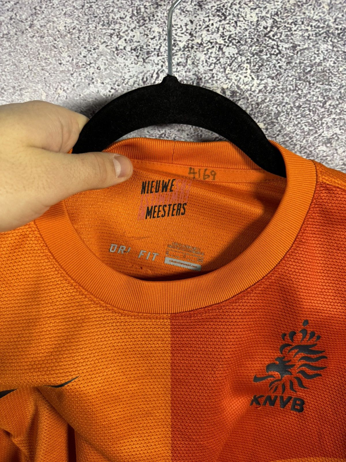 Nike × Vintage Vintage Netherland National Team 2012 Nike Jersey Blokcore Size US S / EU 44-46 / 1 - 7 Thumbnail