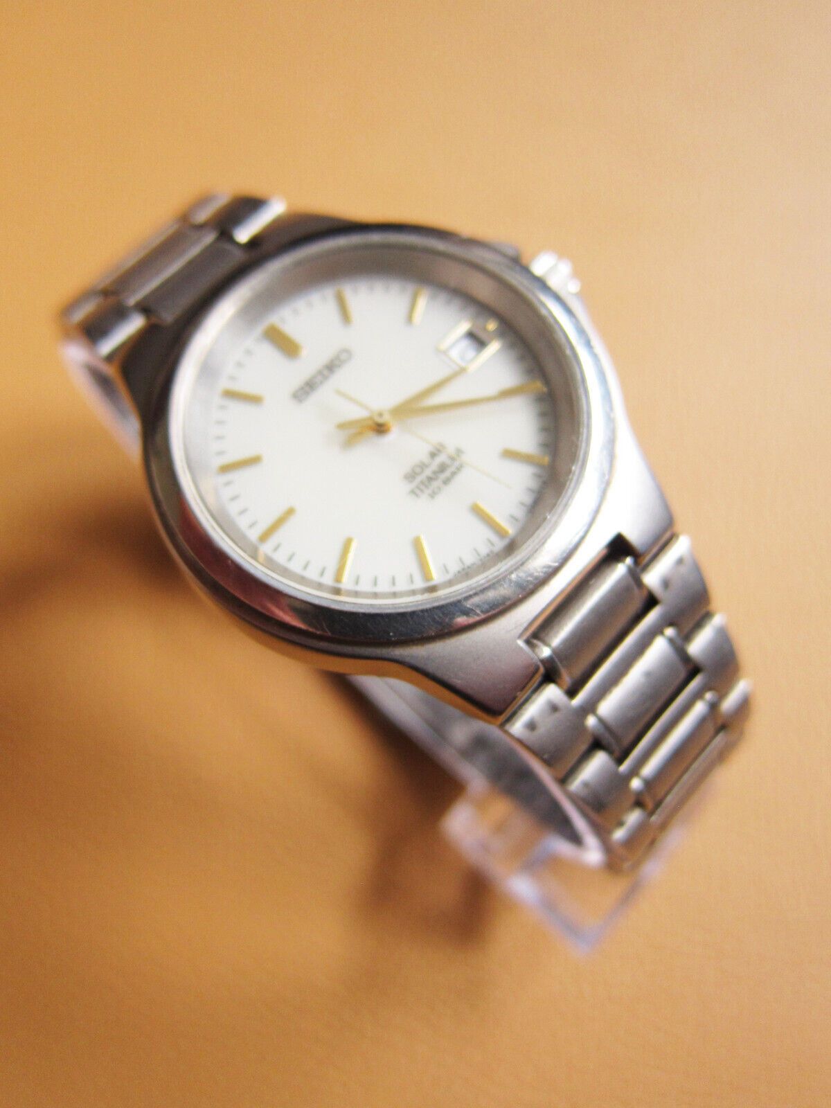 Other SEIKO V145-0D60 Solar Titanium Full Dial Lume Watch (JAPAN) Size ONE SIZE - 2 Thumbnail