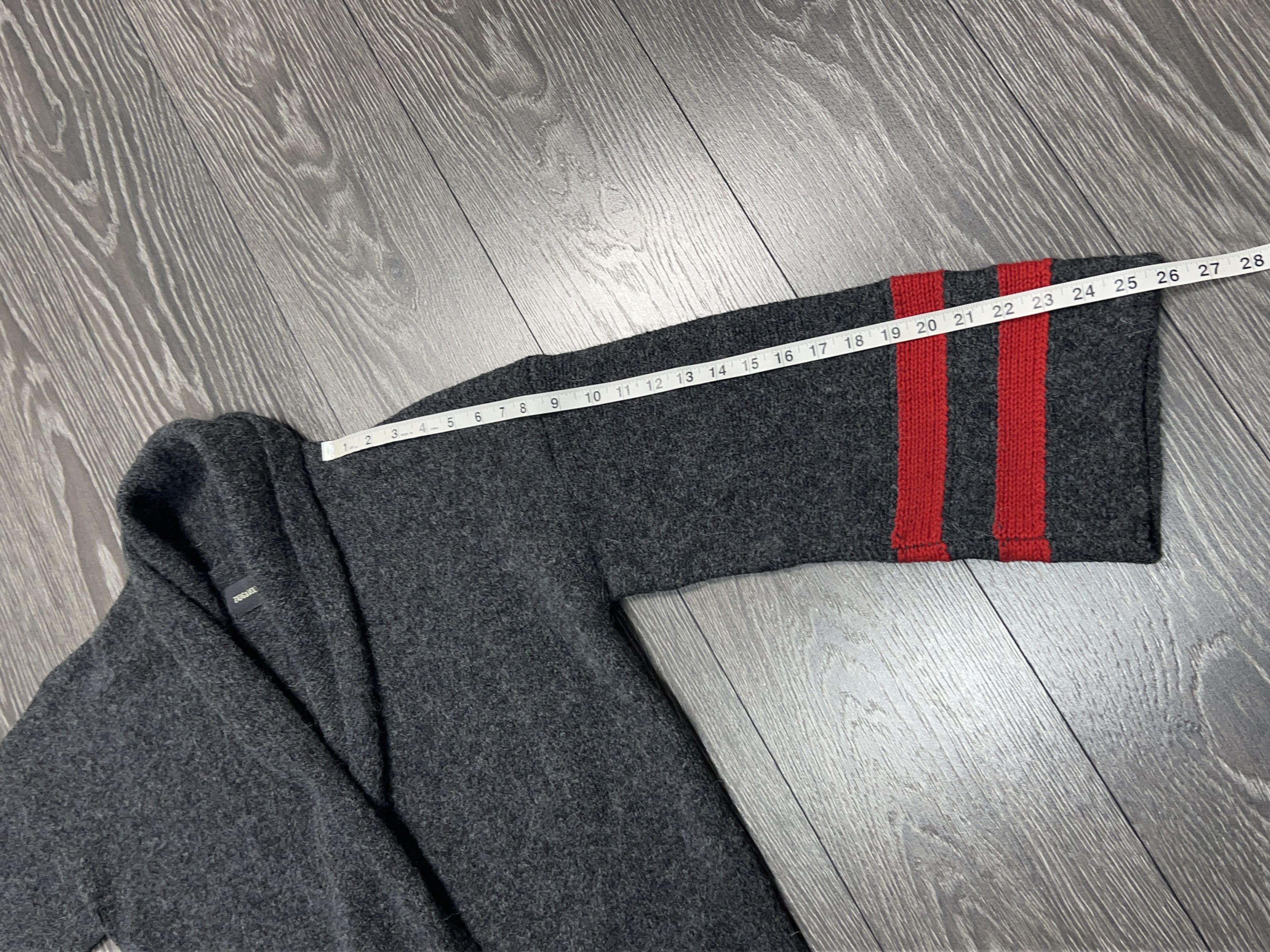 Zadig & Voltaire MIA BWN Gray Open Cardigan Sweater Alpaca Wool Size XS/S Size S / US 4 / IT 40 - 10 Thumbnail