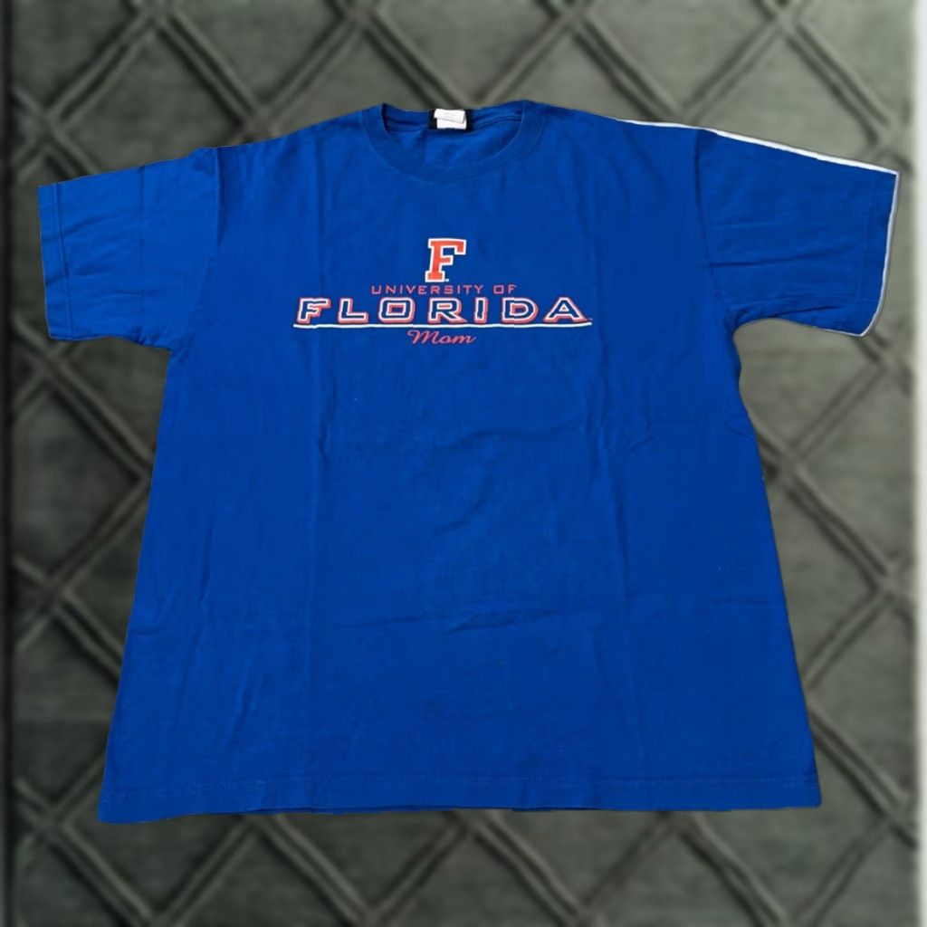 Jansport VINTAGE University of Florida Gators MOM Jansport Blue T-Shirt Large Size L / US 10 / IT 46 - 1 Thumbnail