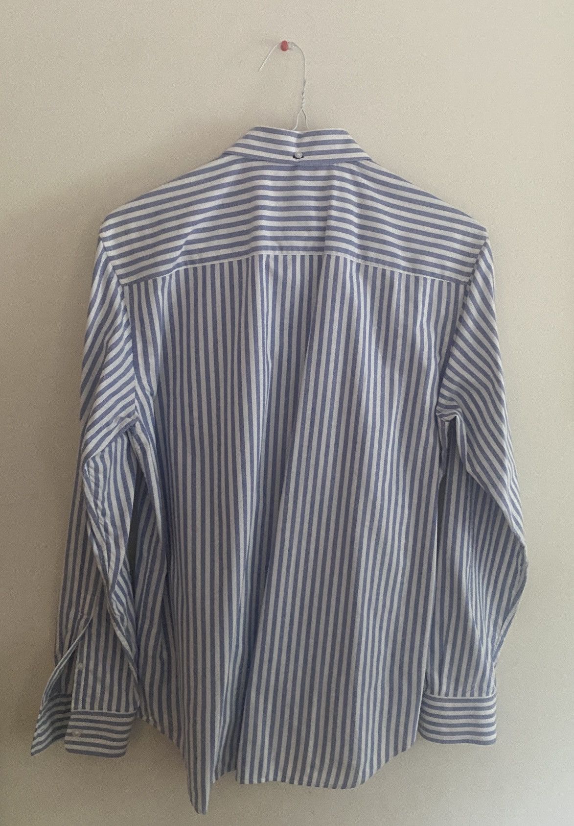 Club Monaco Club monaco blue and white vertical stripe button up Size US M / EU 48-50 / 2 - 2 Thumbnail