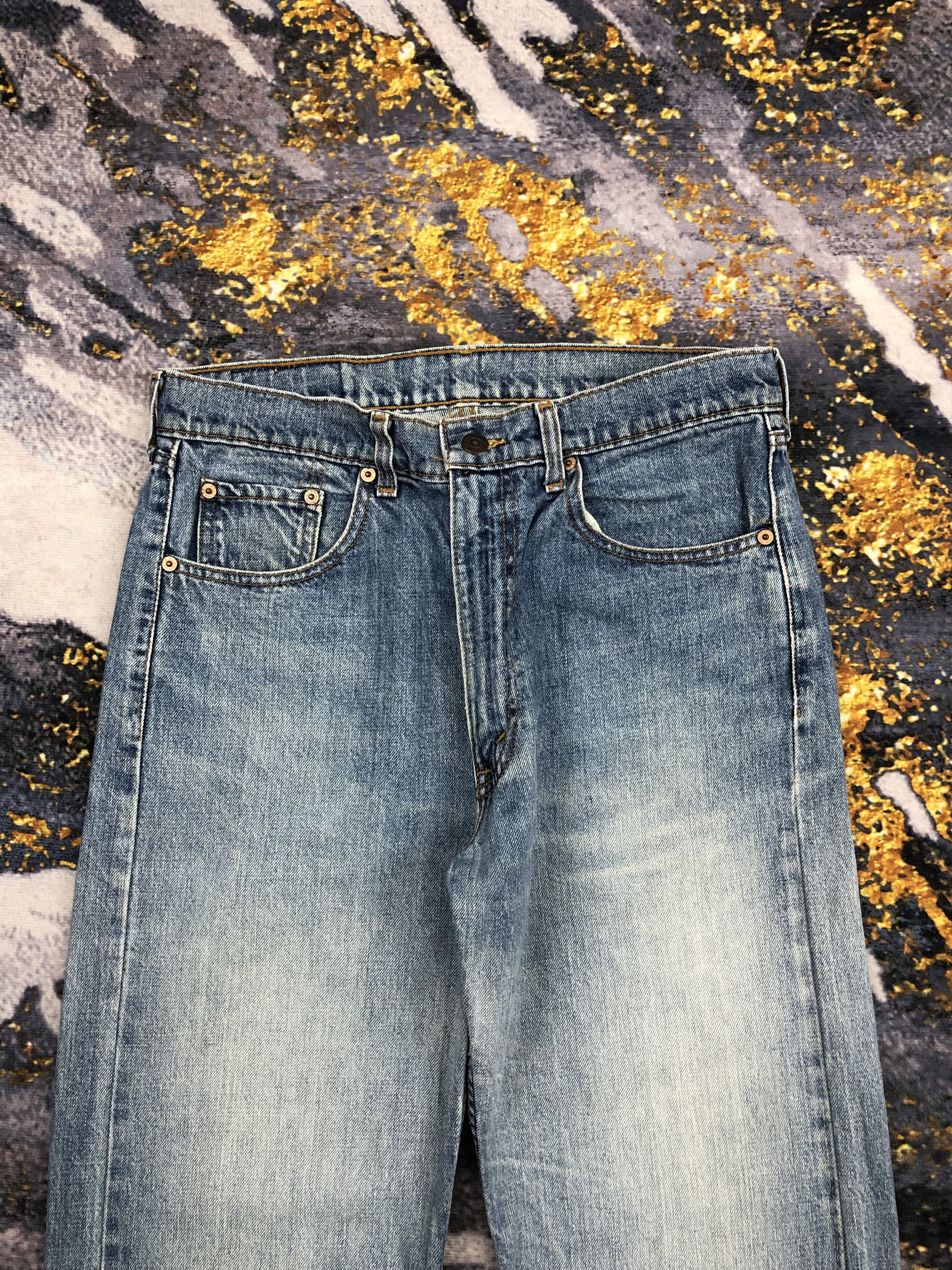 Levi's Vintage Levis 509 Faded Blue Jeans DPP0120 Size US 31 - 2 Thumbnail