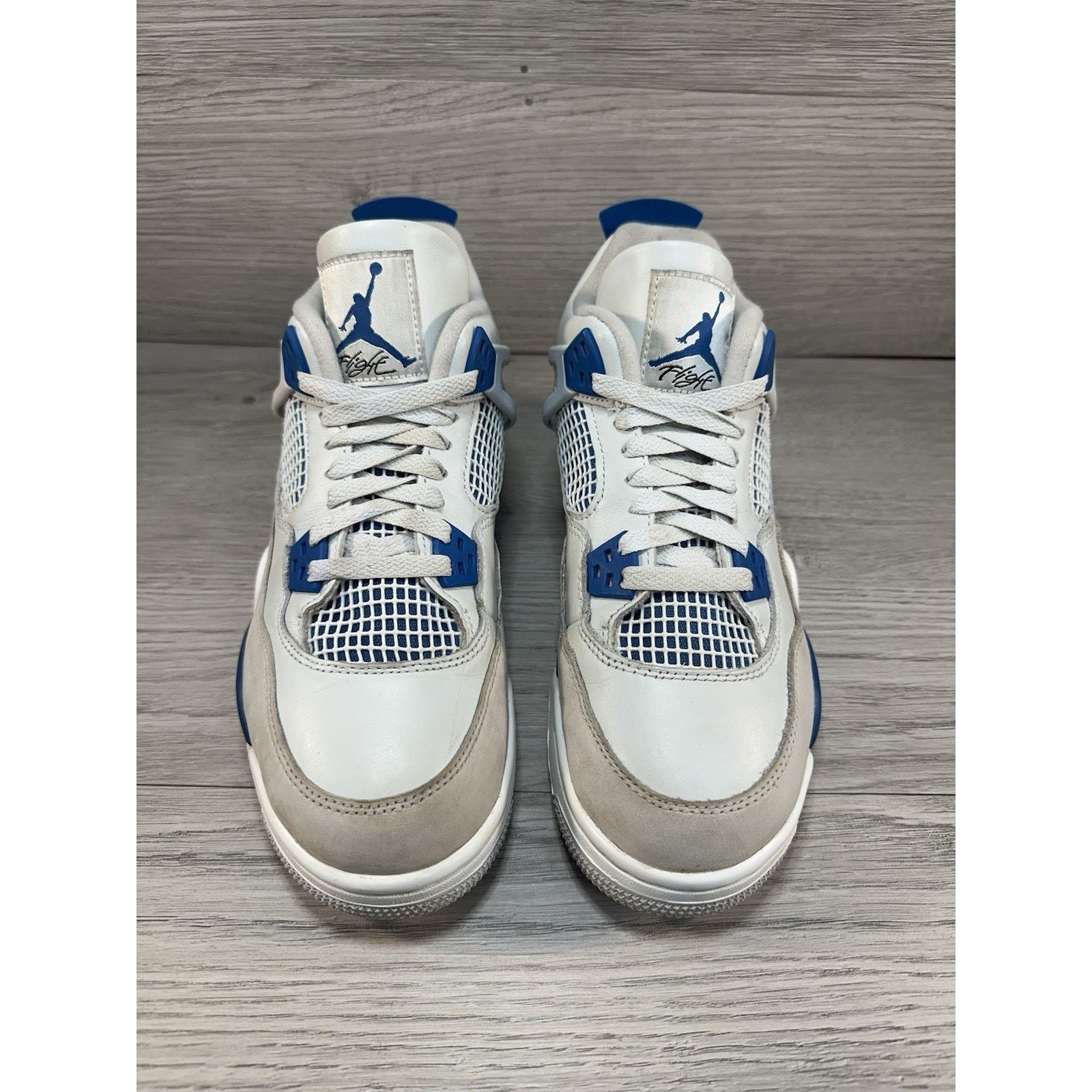 Jordan Brand Jordan Retro 4 Military Blue GS - Size 7y (HF4281-141) Size US 7 / EU 40 - 4 Thumbnail