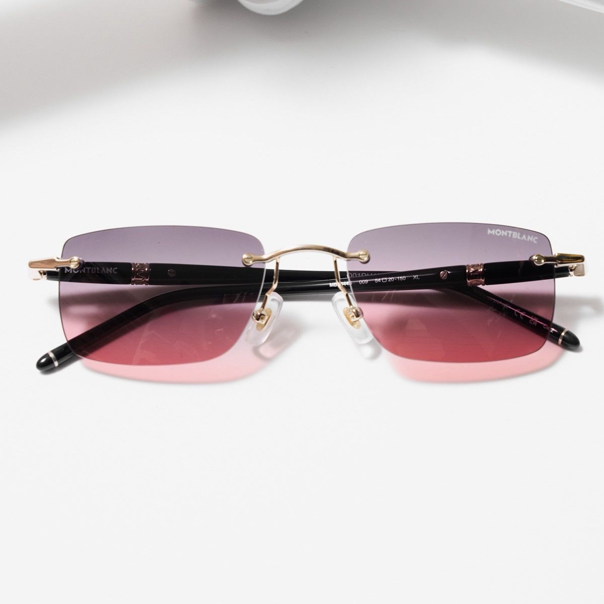 Montblanc MONTBLANC MB0344S 009 SUNGLASSES Size ONE SIZE - 6 Thumbnail