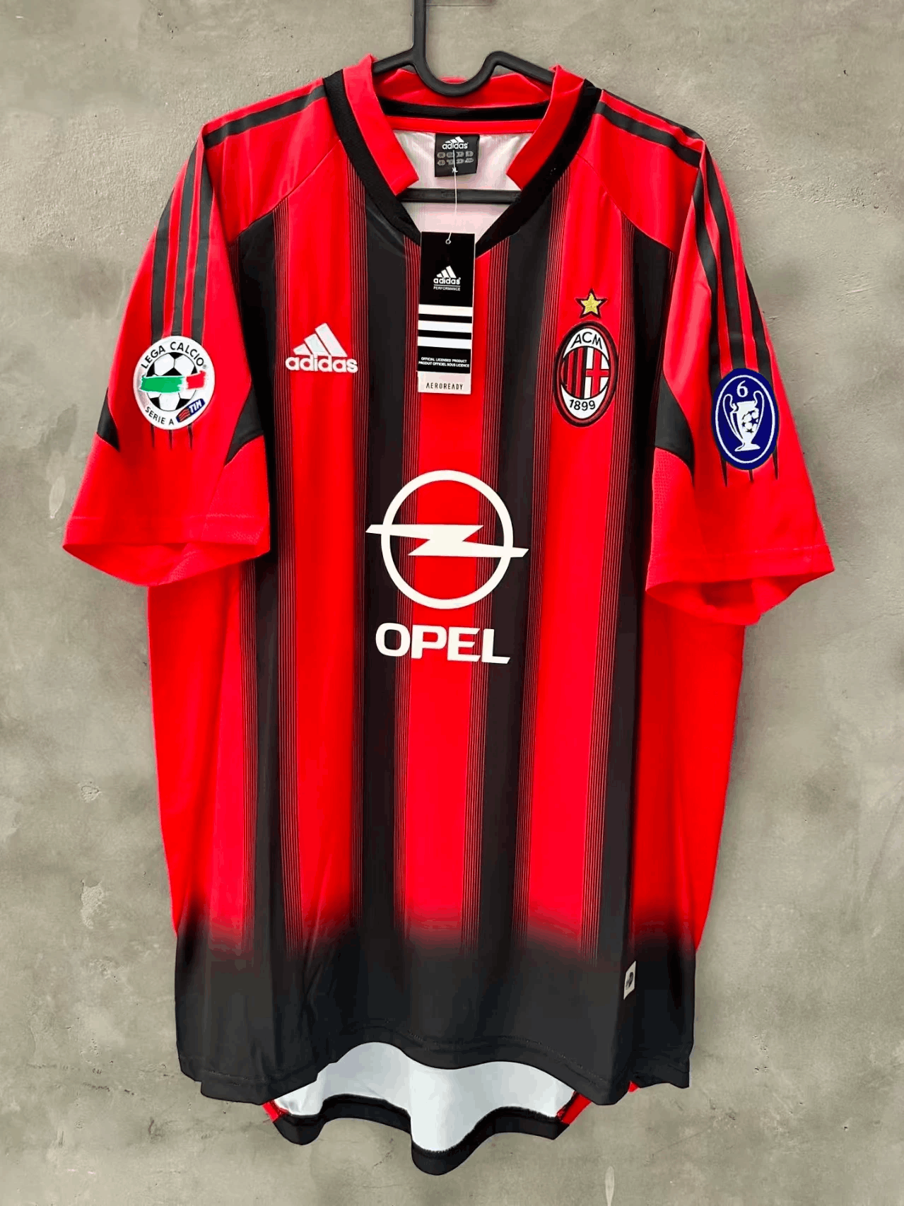 Other 2004 2005 AC Milan #3 Paolo Maldini Jersey Size US L / EU 52-54 / 3 - 2 Thumbnail