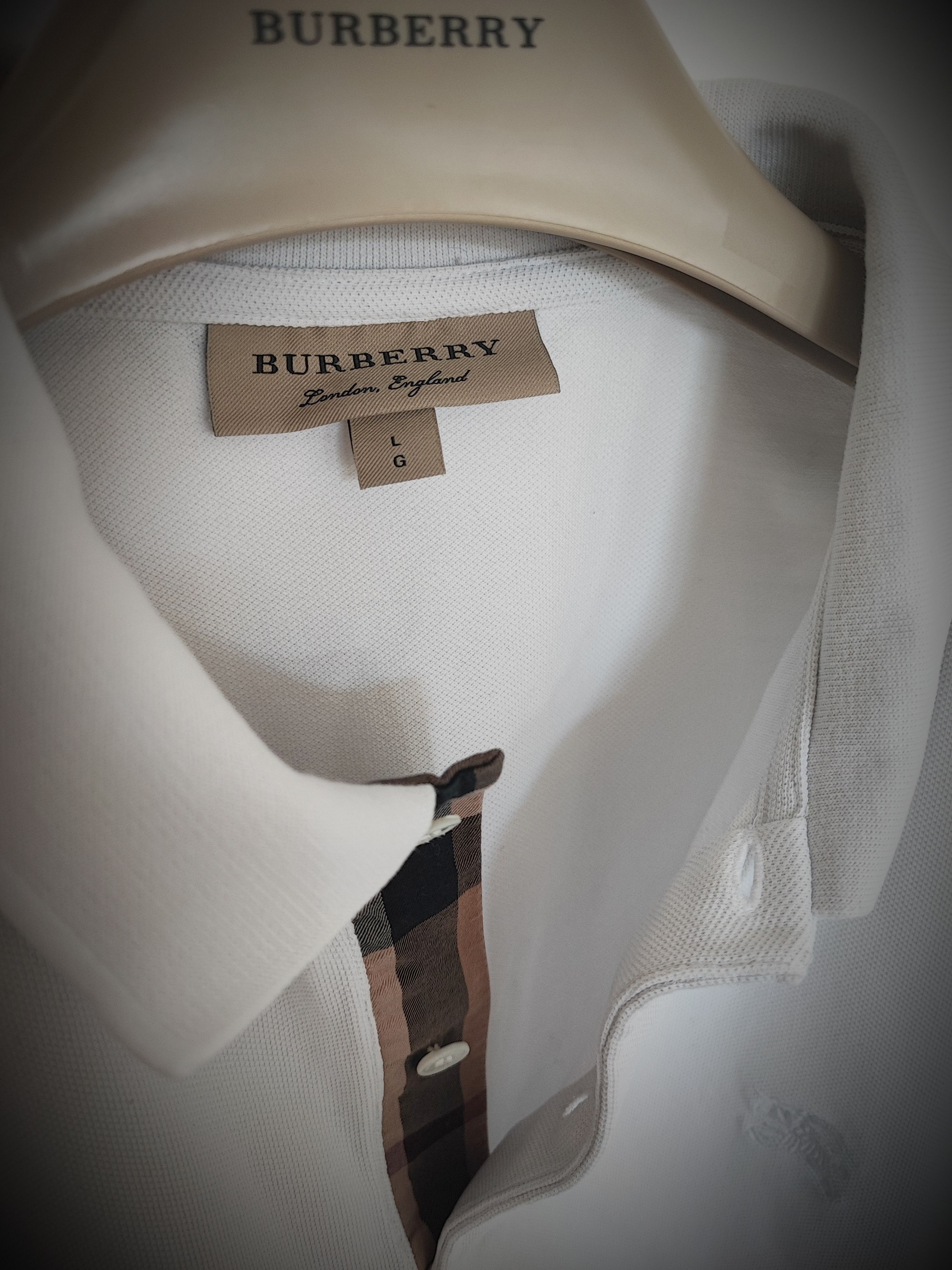 Burberry Burberry polo shirt Size L Size US L / EU 52-54 / 3 - 7 Thumbnail