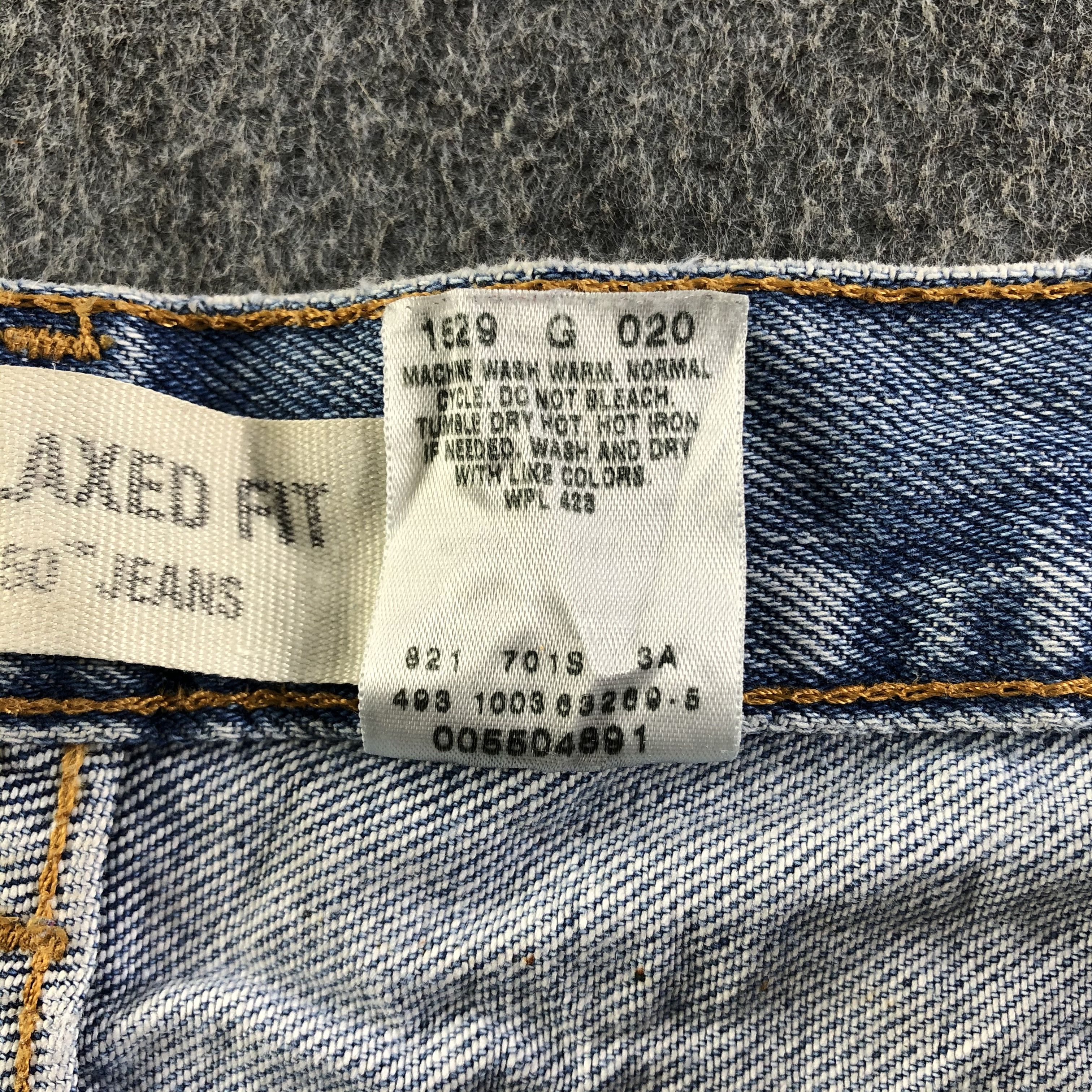 Levi's Vintage Light Wash Levis 550 Jeans-J3347 Size US 37 - 11 Thumbnail