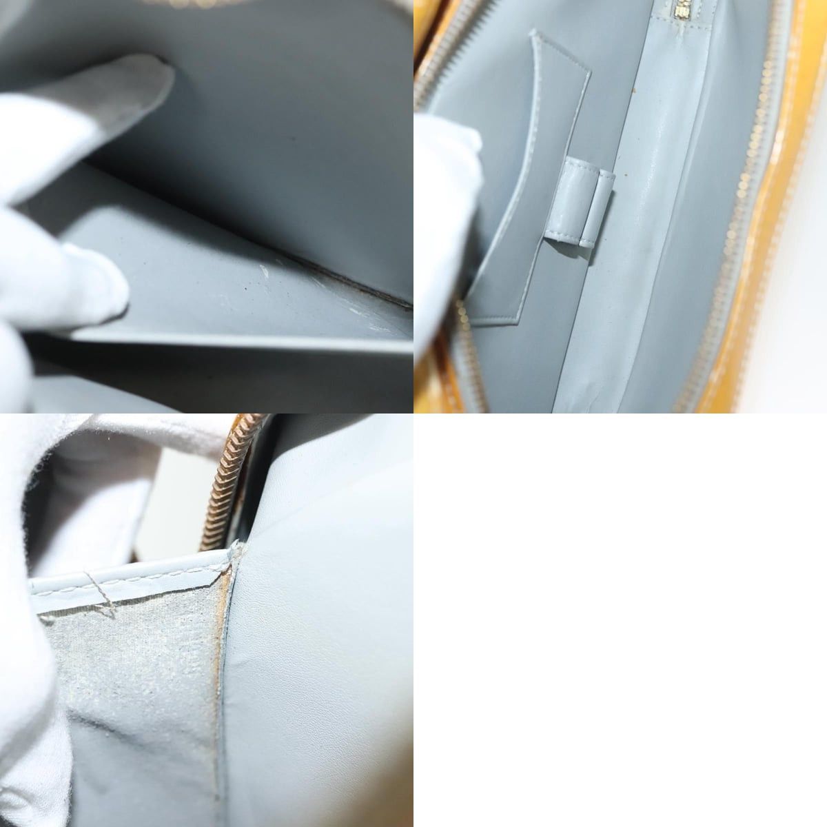 Louis Vuitton LOUIS VUITTON Monogram Vernis Marley Backpack Gris M91038 Size ONE SIZE - 13 Thumbnail
