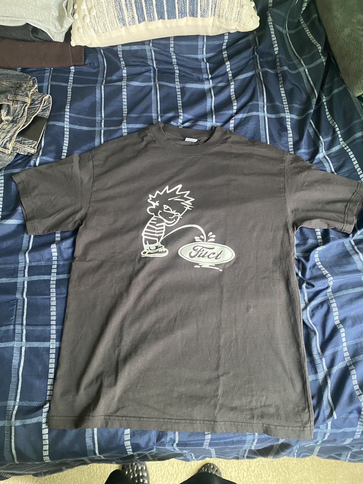 Fuct Calvin and Hobbes Tee