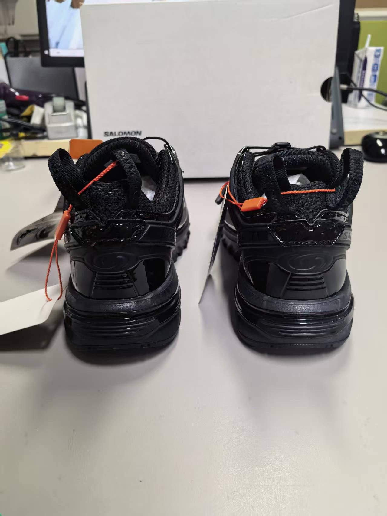 Maison Margiela × Salomon NIB ACS PRO Low-Top Sneakers - Black, 36.5 Size US 6.5 / IT 36.5 - 6 Thumbnail
