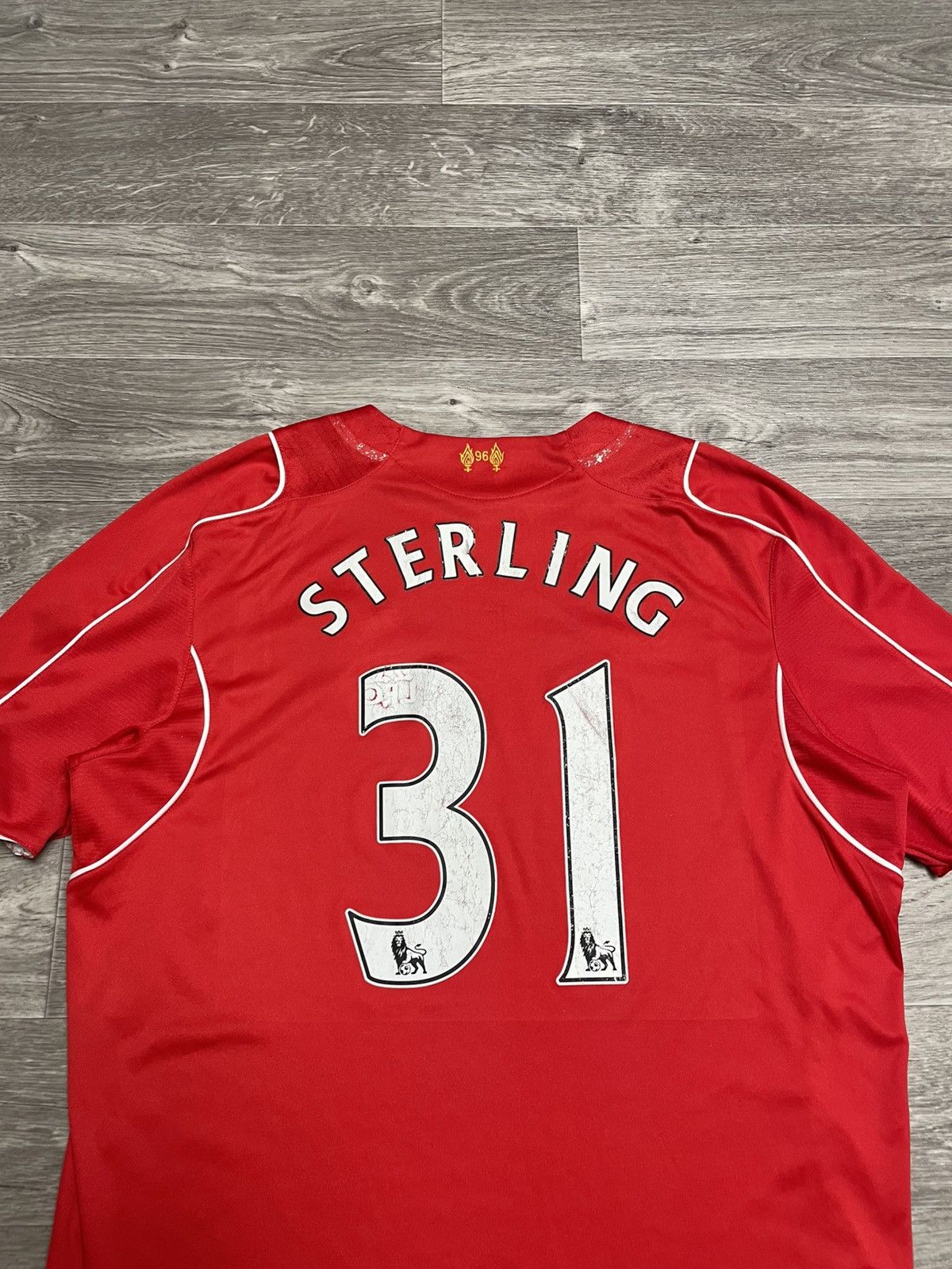 Warrior Fc Liverpool Warrior Football Jersey Raheem Sterling T-shirt Size US XL / EU 56 / 4 - 14 Thumbnail