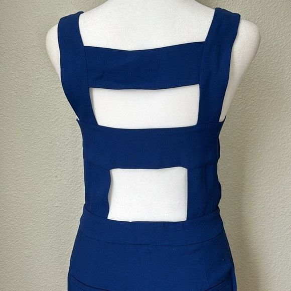 A.L.C. A.L.C. NWT Reed Cutout Open Back Jumpsuit Blue 2 Size 26" / US 2 / IT 38 - 8 Thumbnail