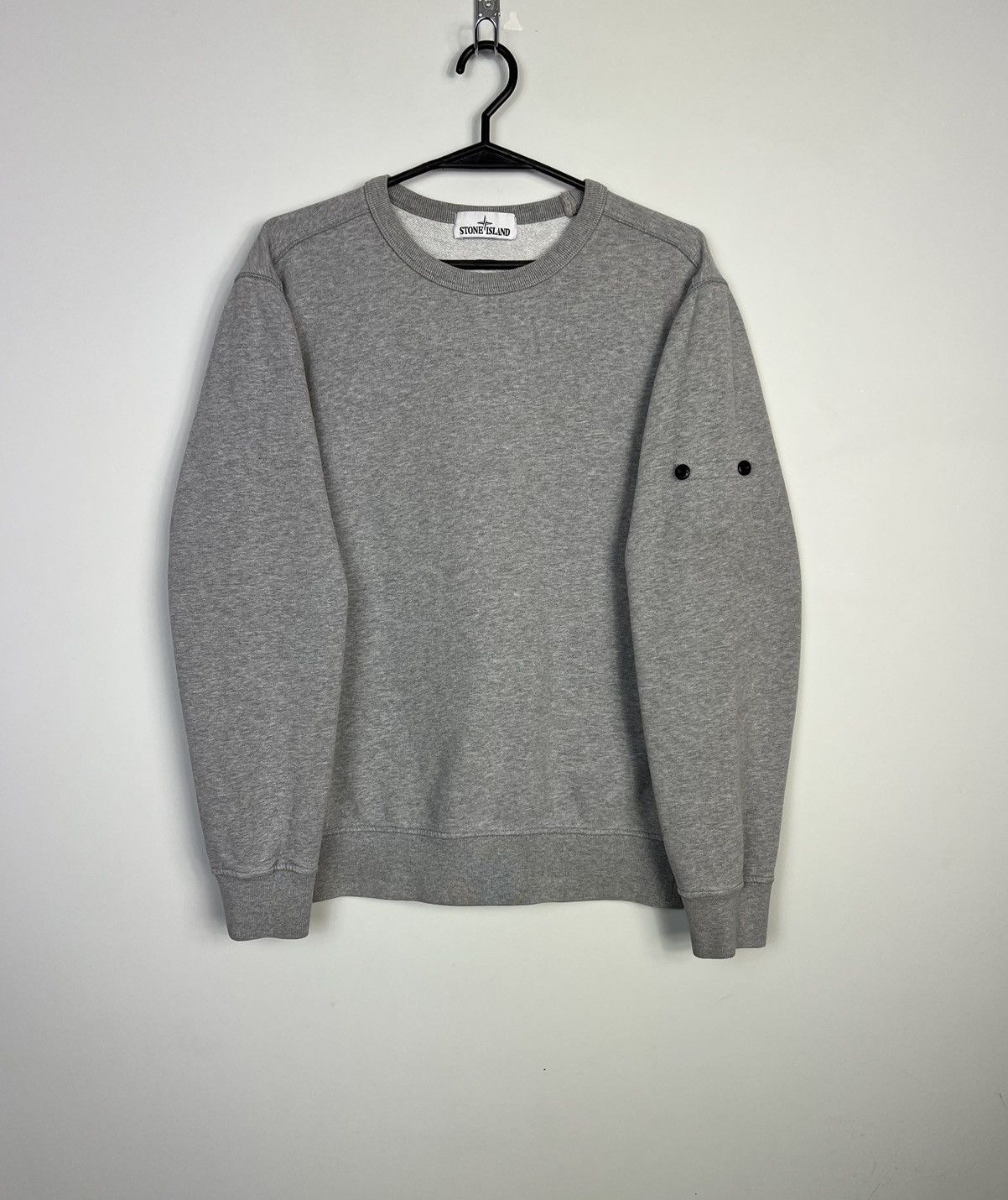 Stone Island Stone Island 2021 Gray Sweatshirt Without Flap Size US M / EU 48-50 / 2 - 1 Thumbnail